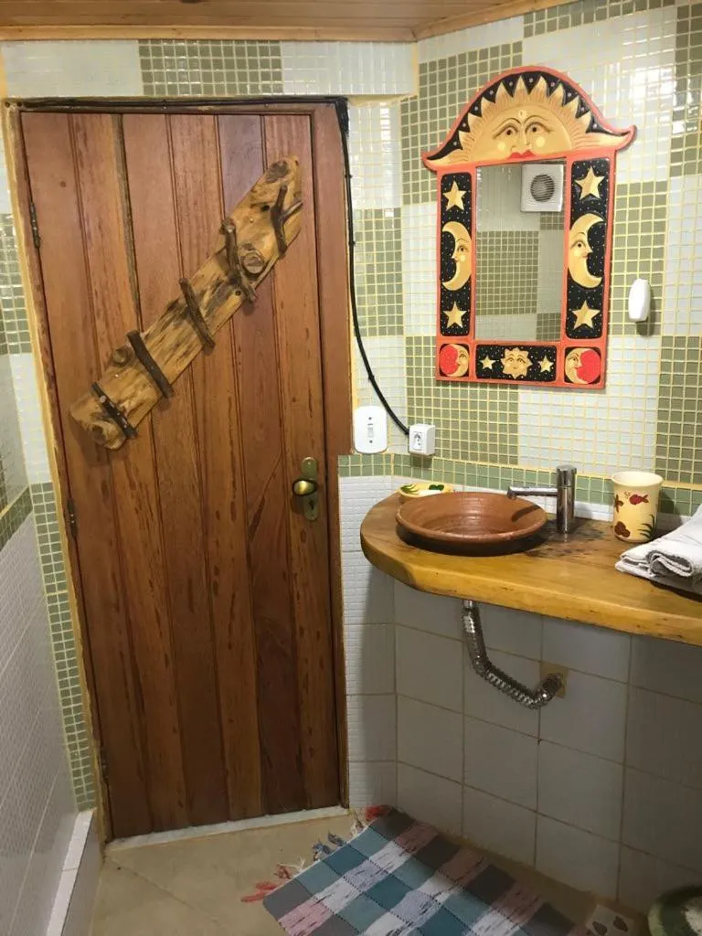 Bathroom in Pousada Casa Fazenda do Rio