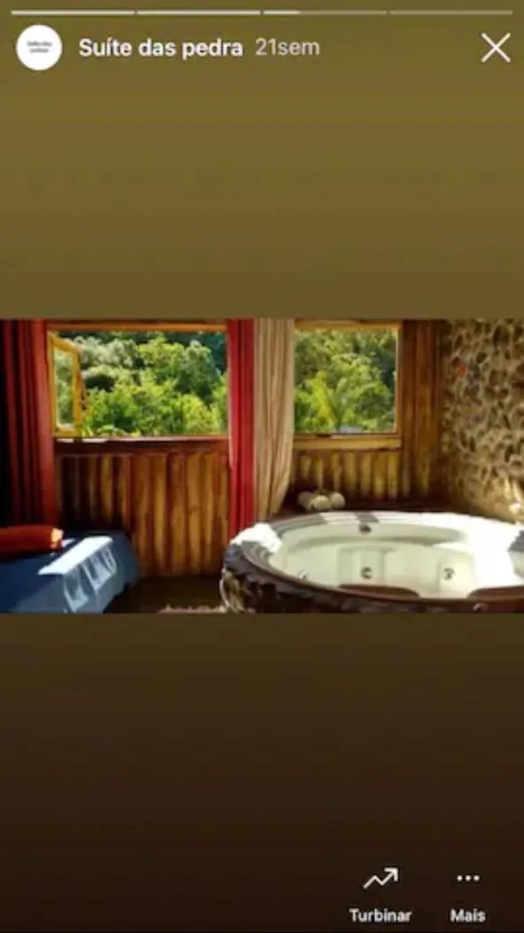 Bed in Pousada Casa Fazenda do Rio