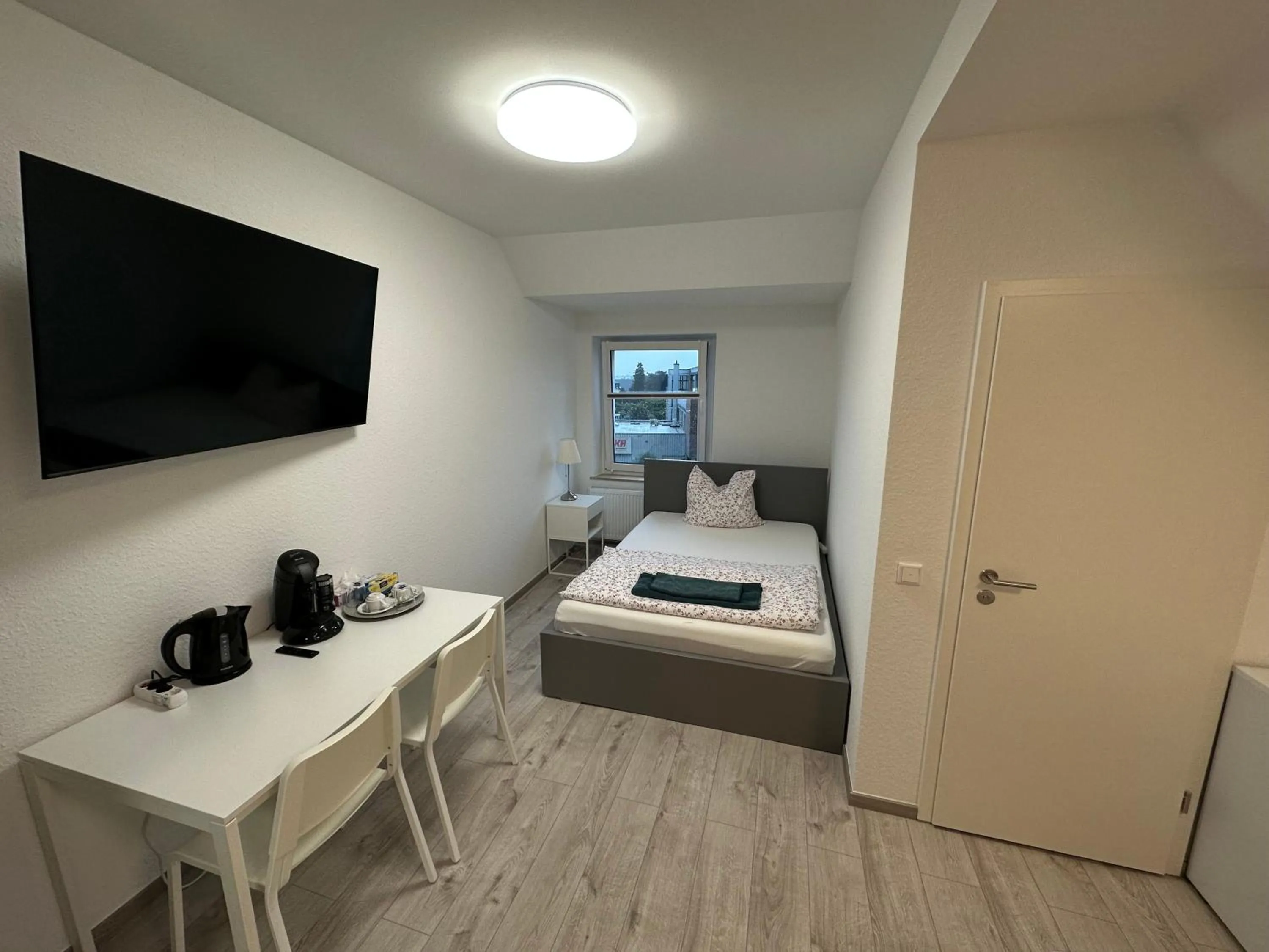 Bed in Apart-Hotel Rheinischer Hof Dormagen