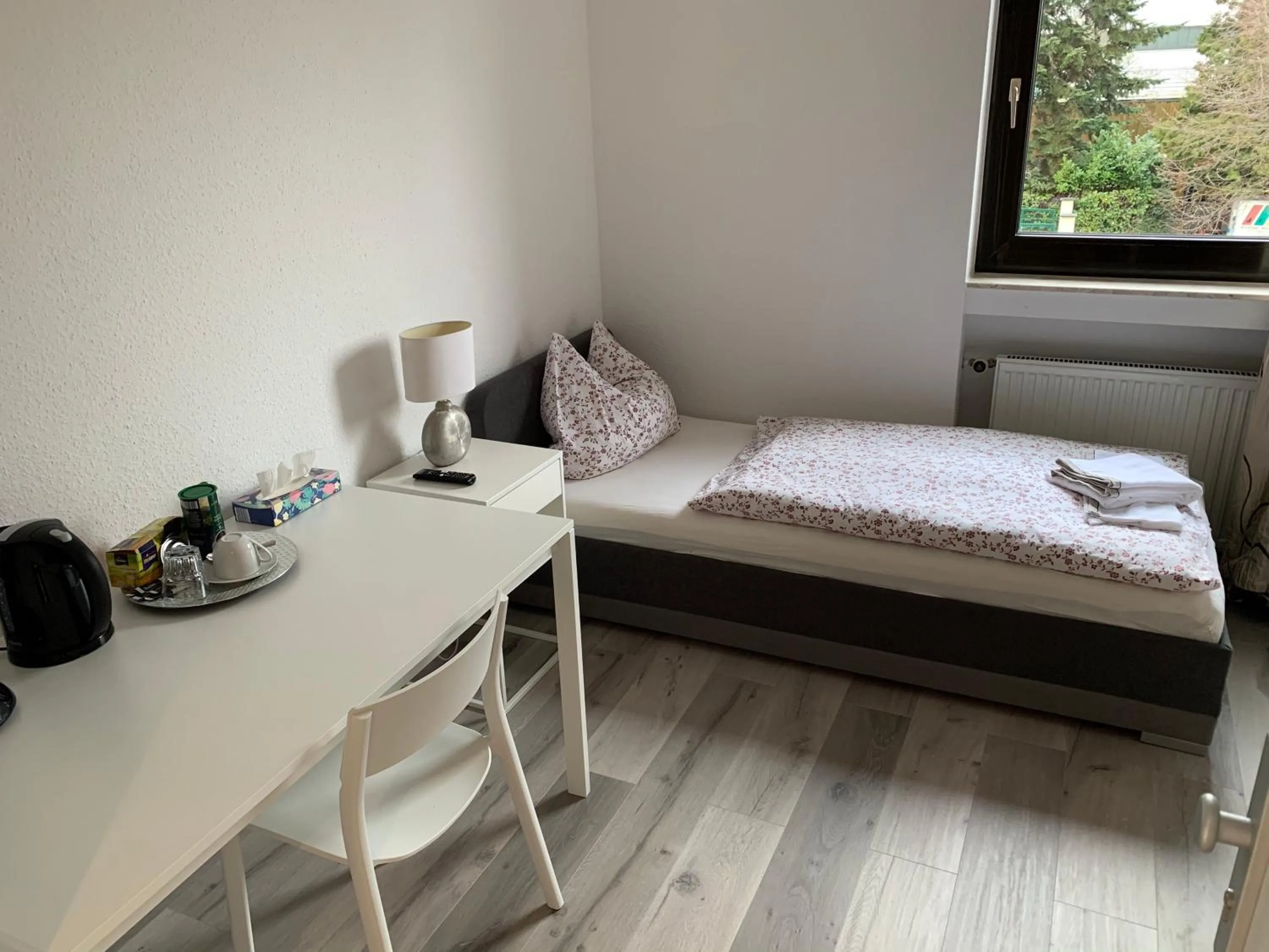 Bed in Apart-Hotel Rheinischer Hof Dormagen