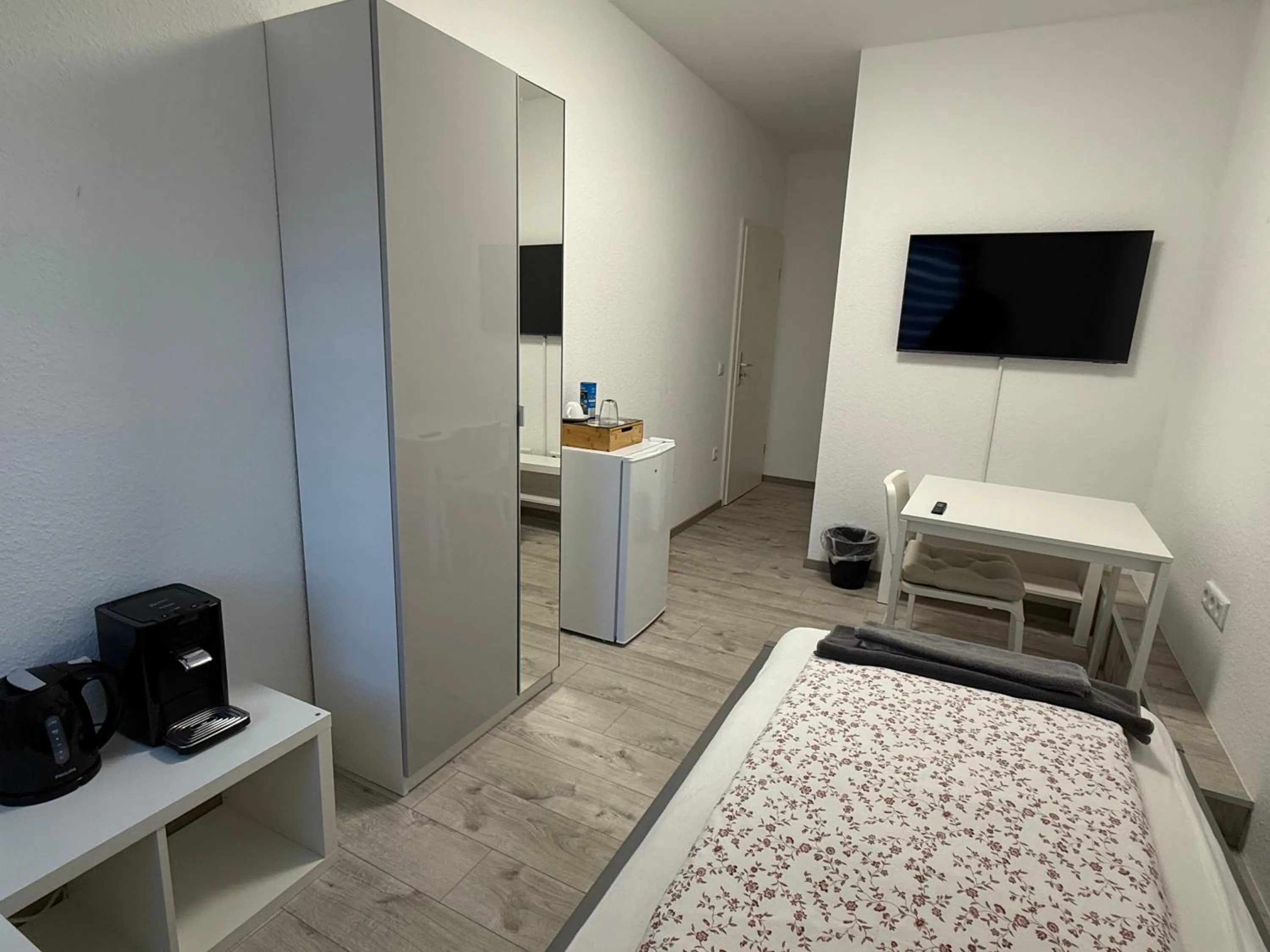 Bed in Apart-Hotel Rheinischer Hof Dormagen