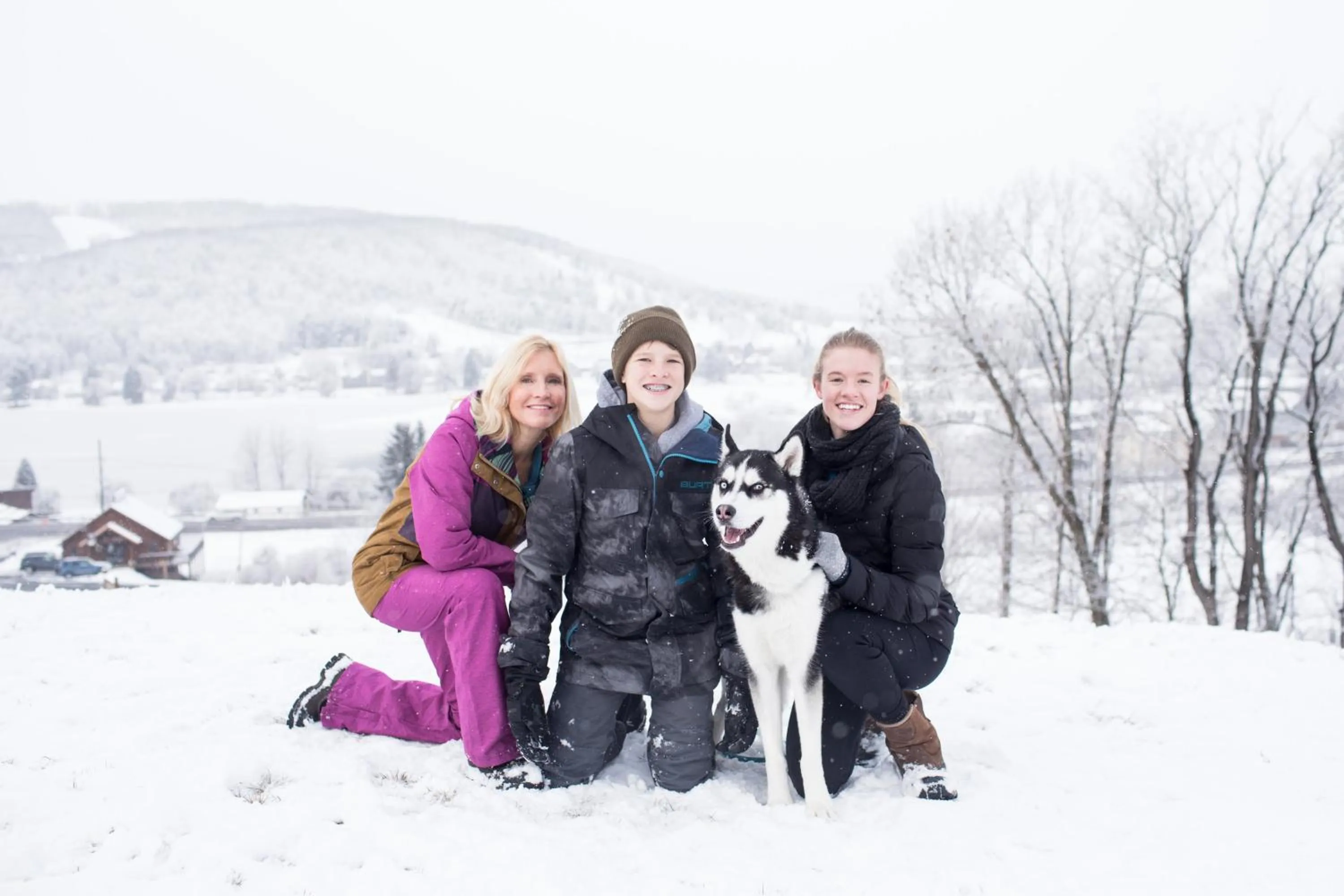 Winter in The Lodges at Sunset Village