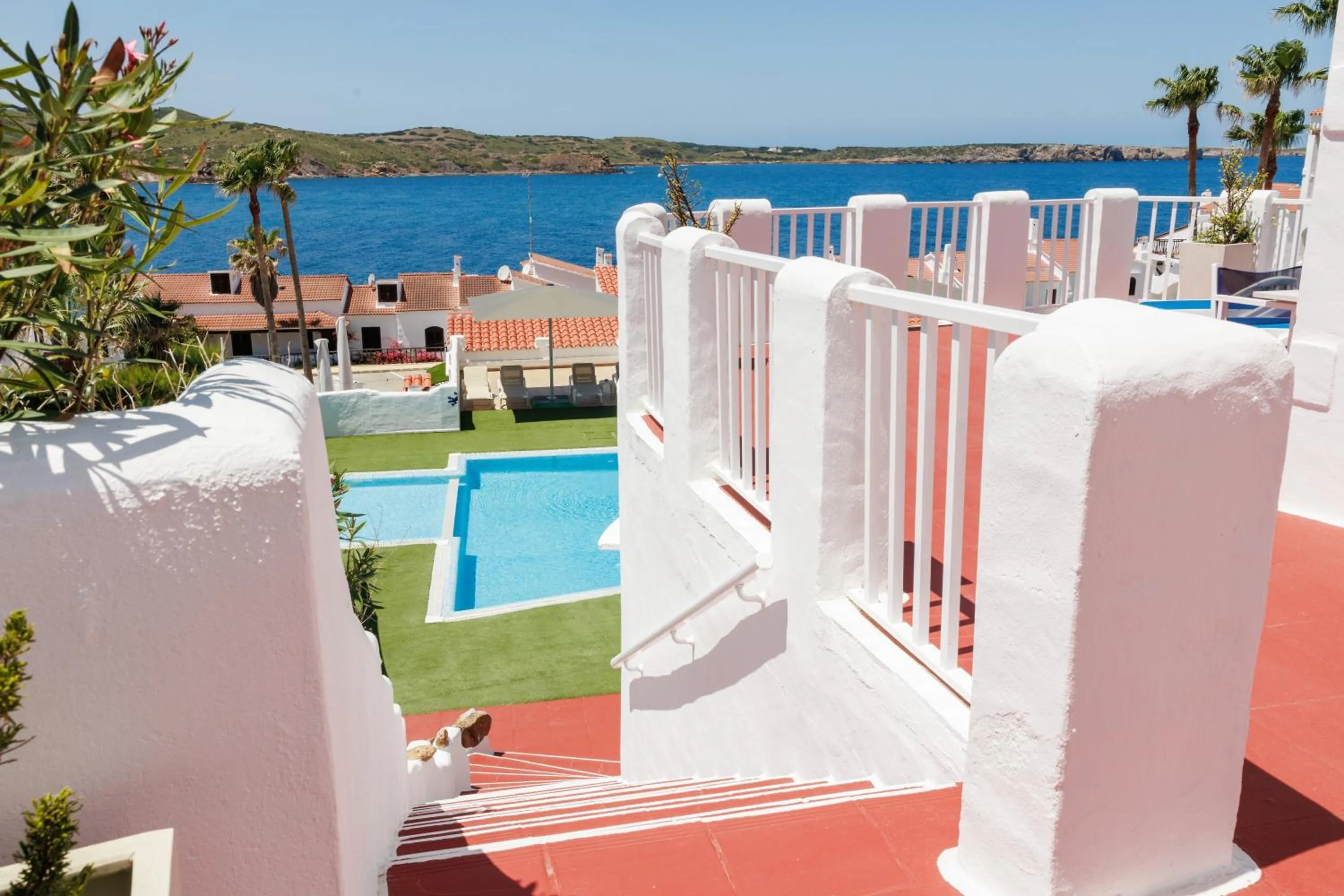 Swimming pool in Apartamentos El Bergantin Menorca Club