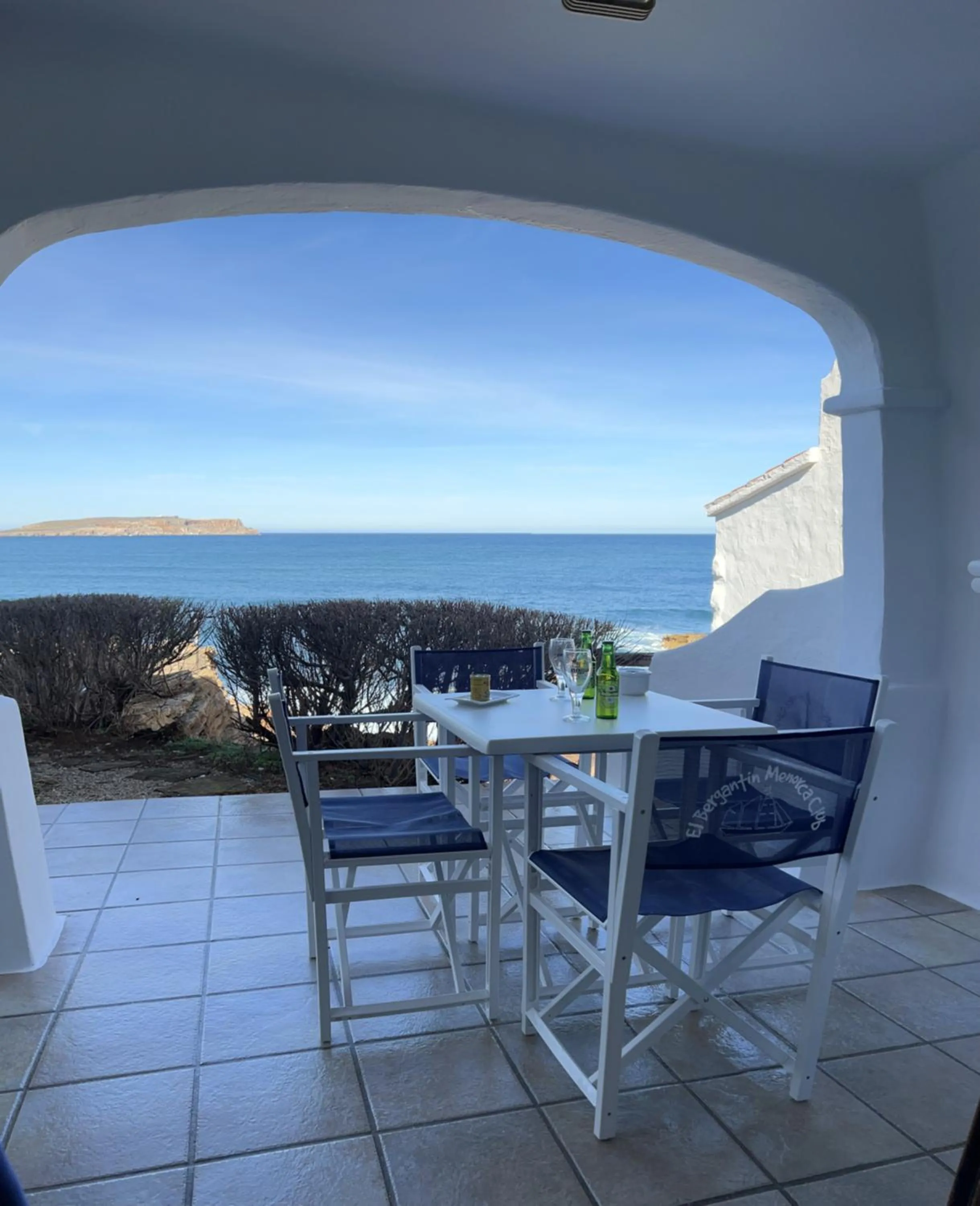 Sea view in Apartamentos El Bergantin Menorca Club