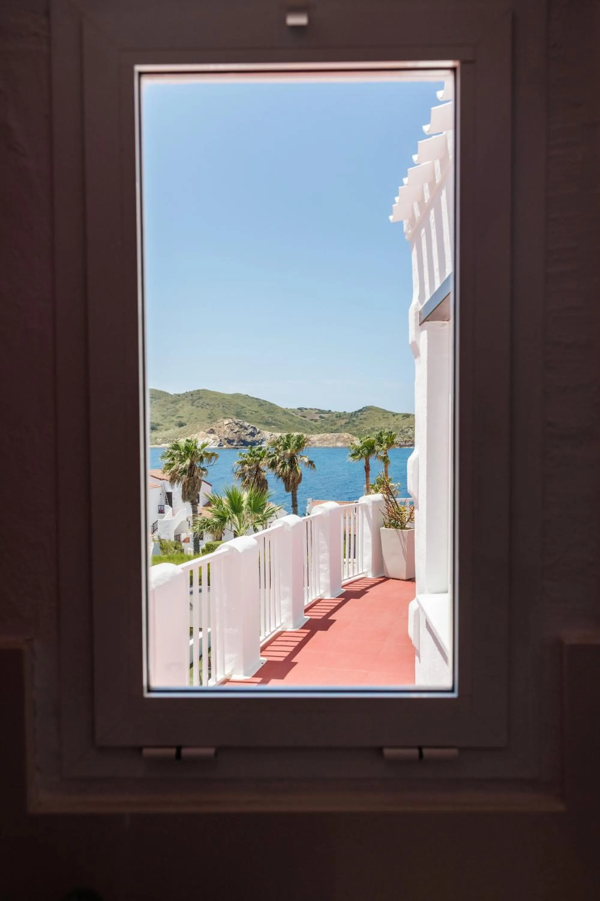 Sea view in Apartamentos El Bergantin Menorca Club