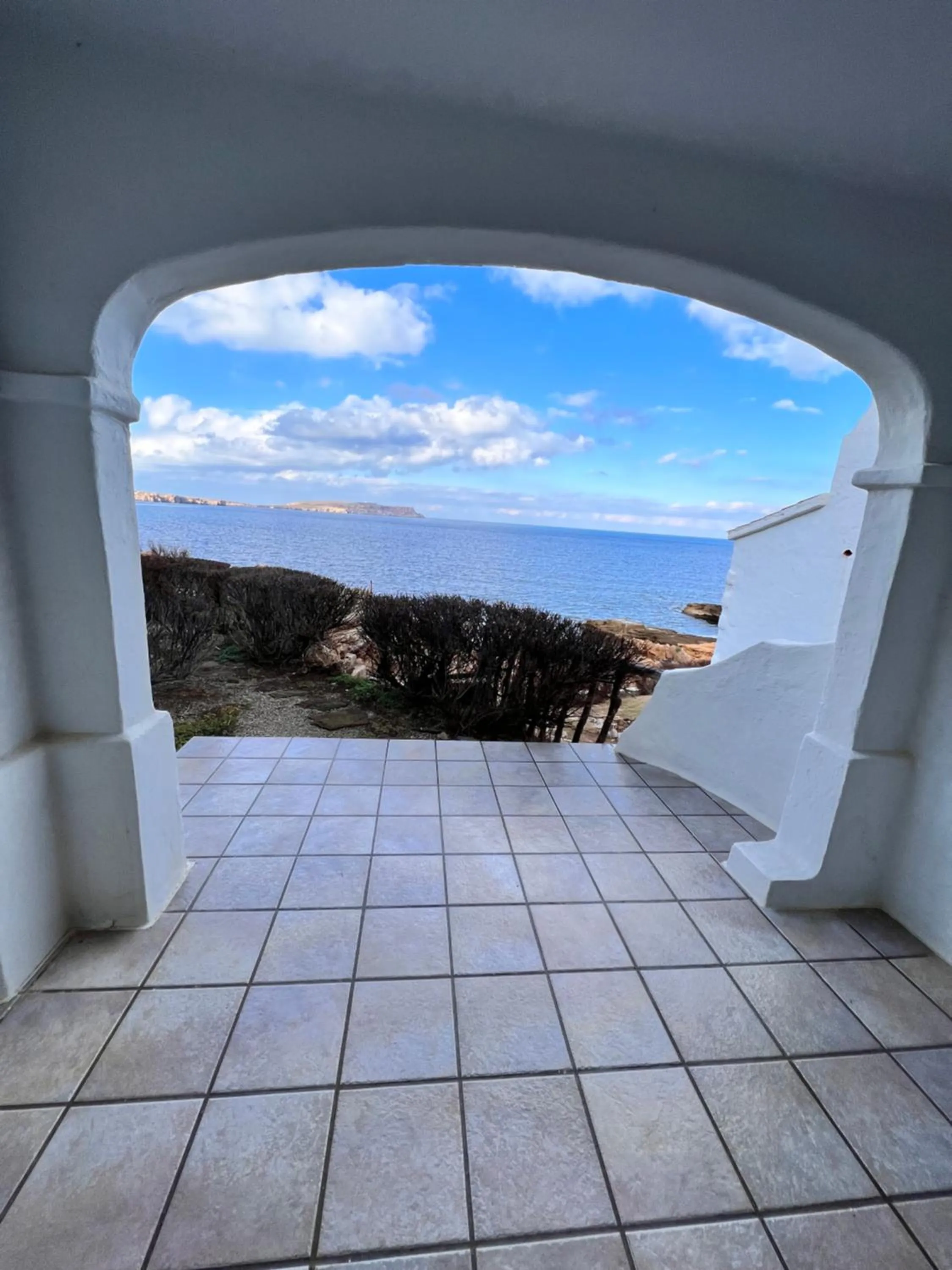 Balcony/Terrace in Apartamentos El Bergantin Menorca Club