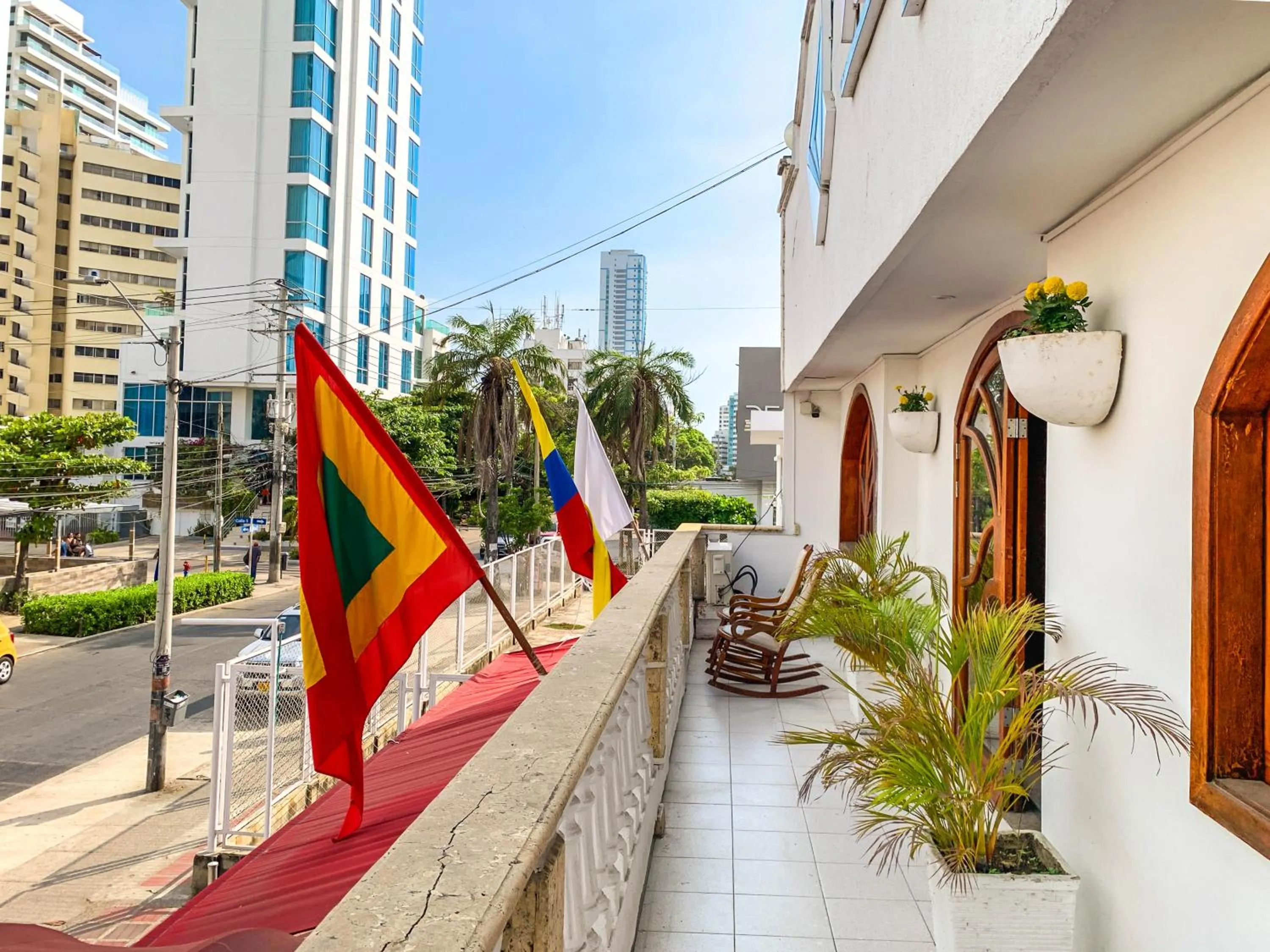 View (from property/room) in Hotel Veleros Cartagena