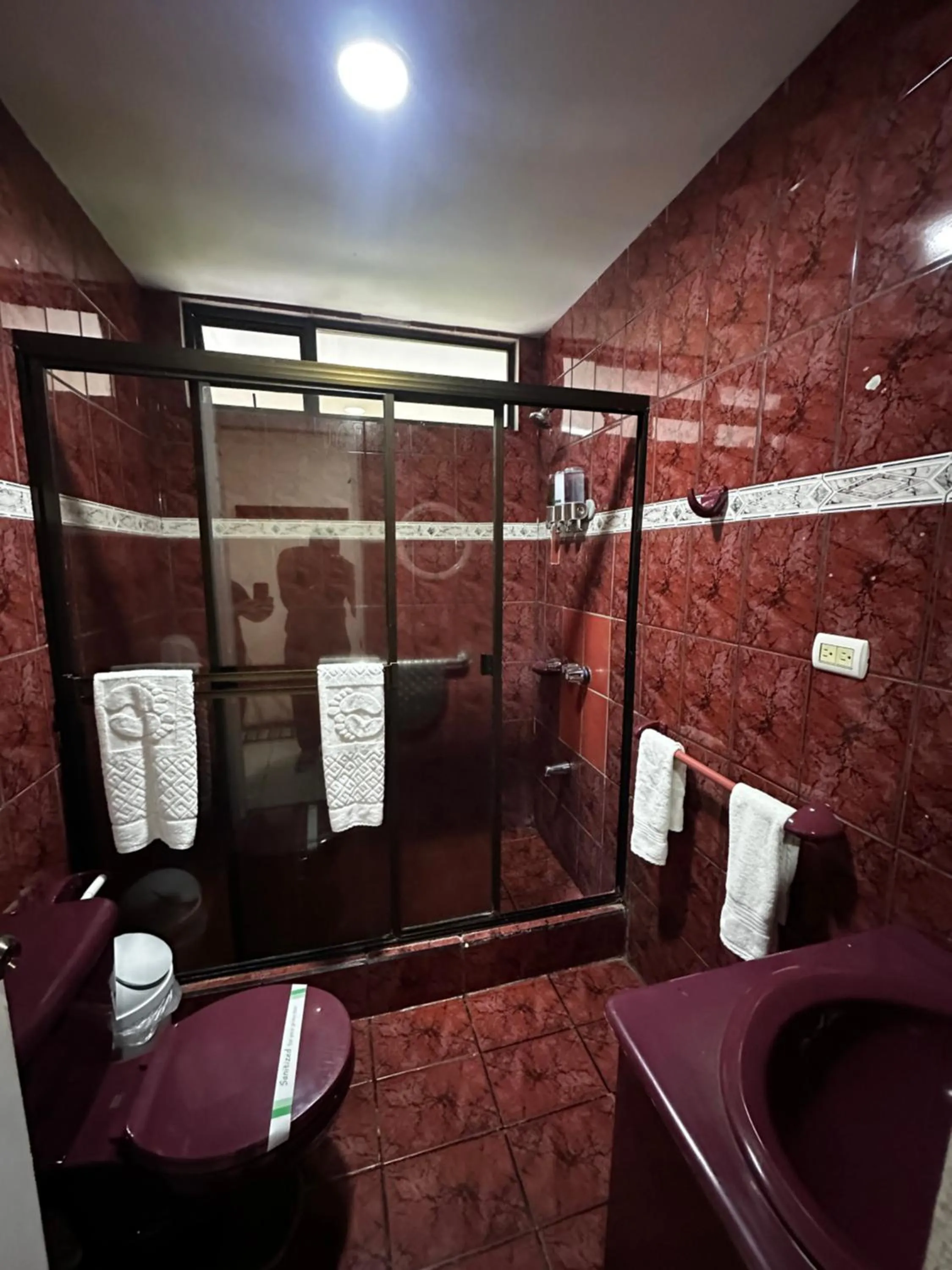 Bathroom in Berlor Airport Inn