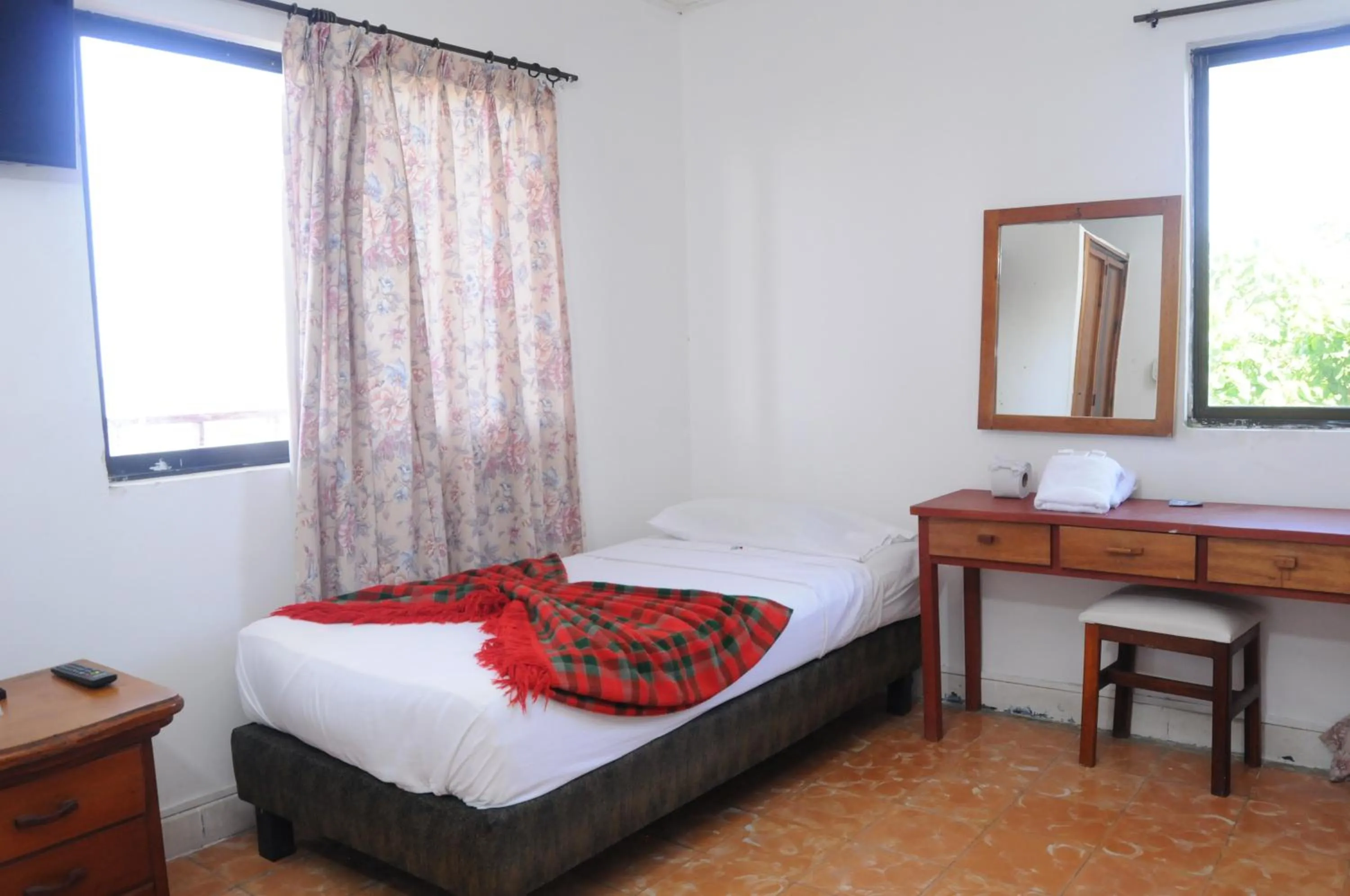 Bed in Hotel Montecarlo Beach