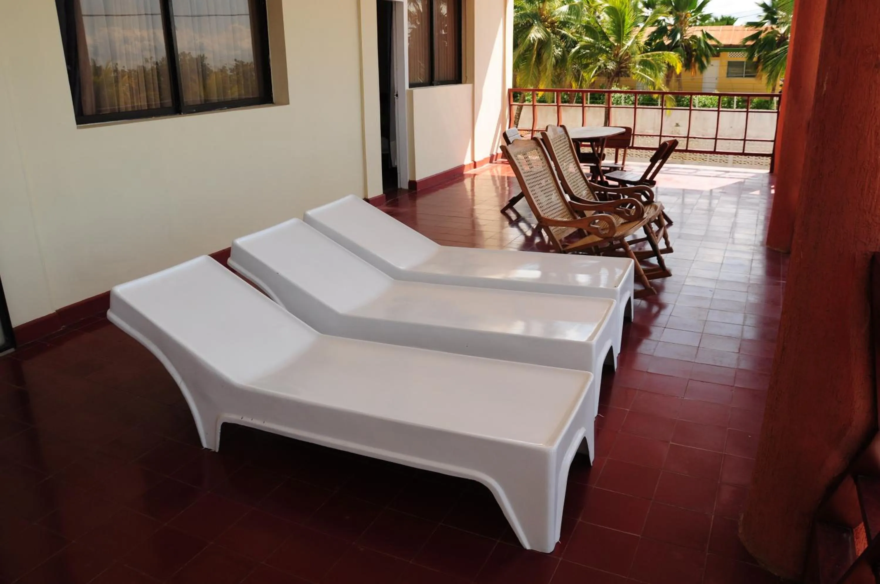 Balcony/Terrace in Hotel Montecarlo Beach
