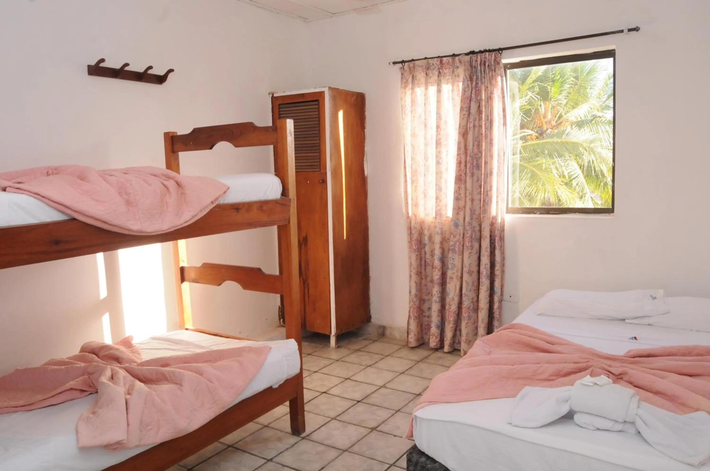 Bed in Hotel Montecarlo Beach