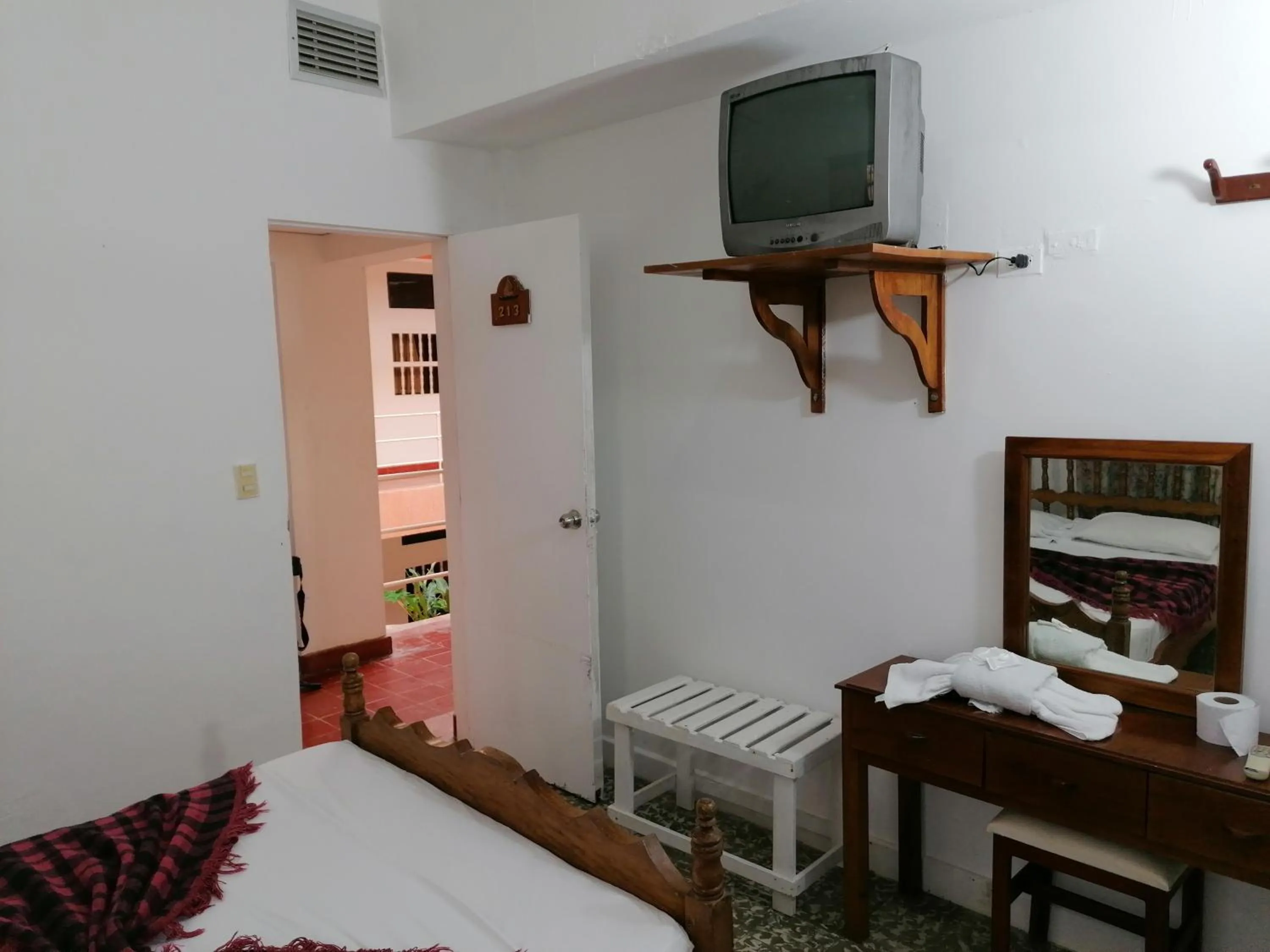 Bed in Hotel Montecarlo Beach