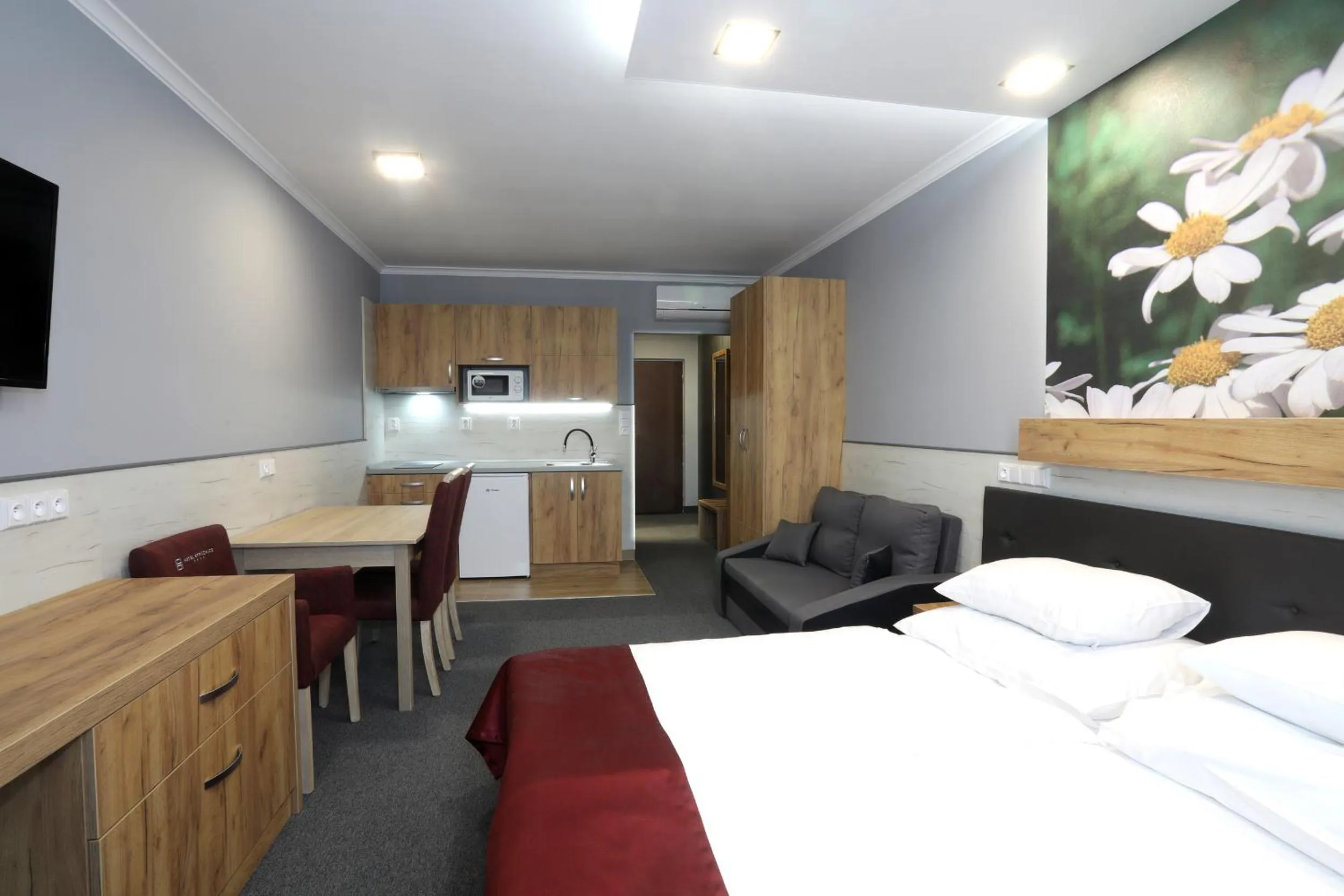 Bed in Hotel Strážnice