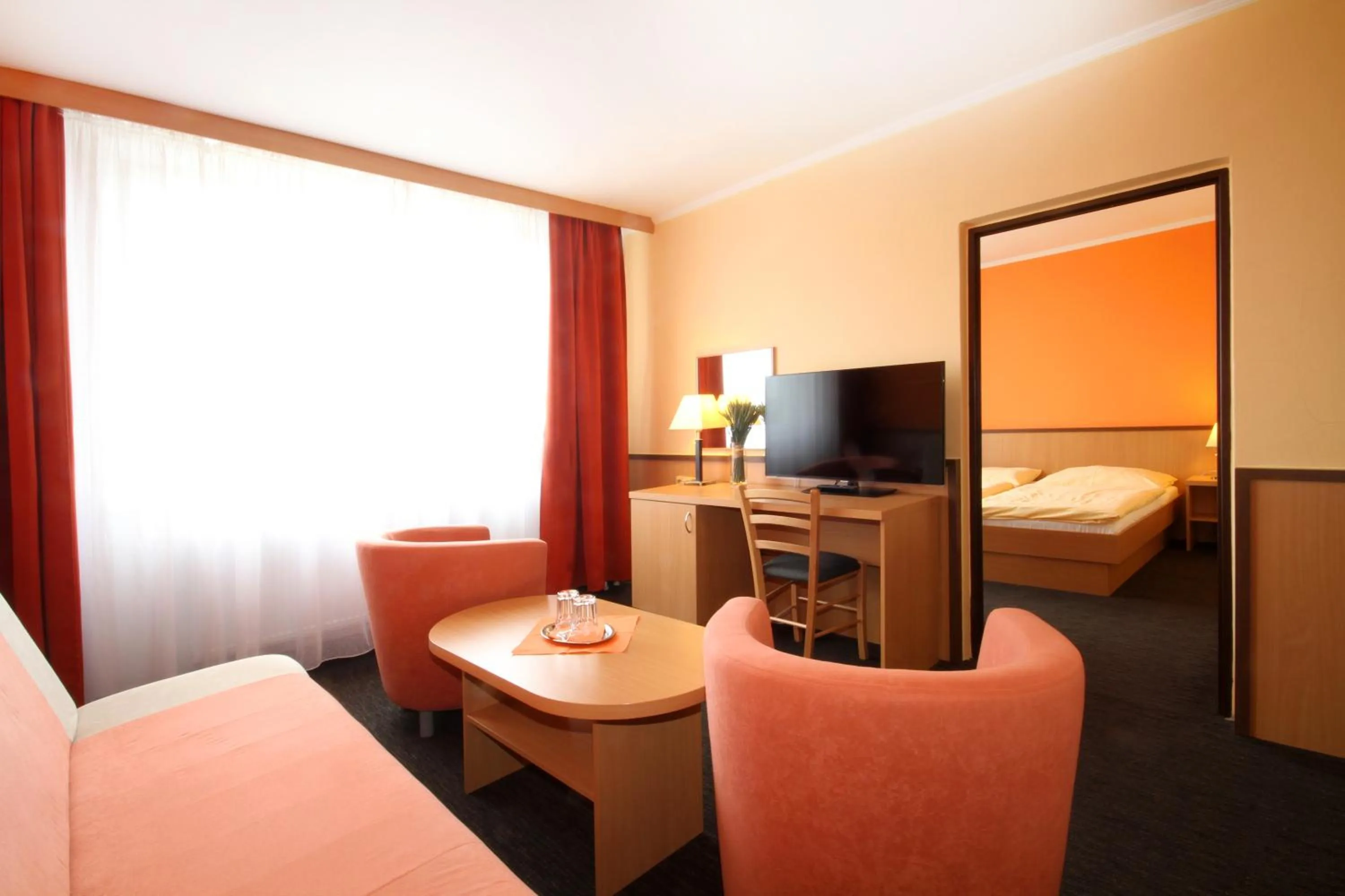 Bed in Hotel Strážnice