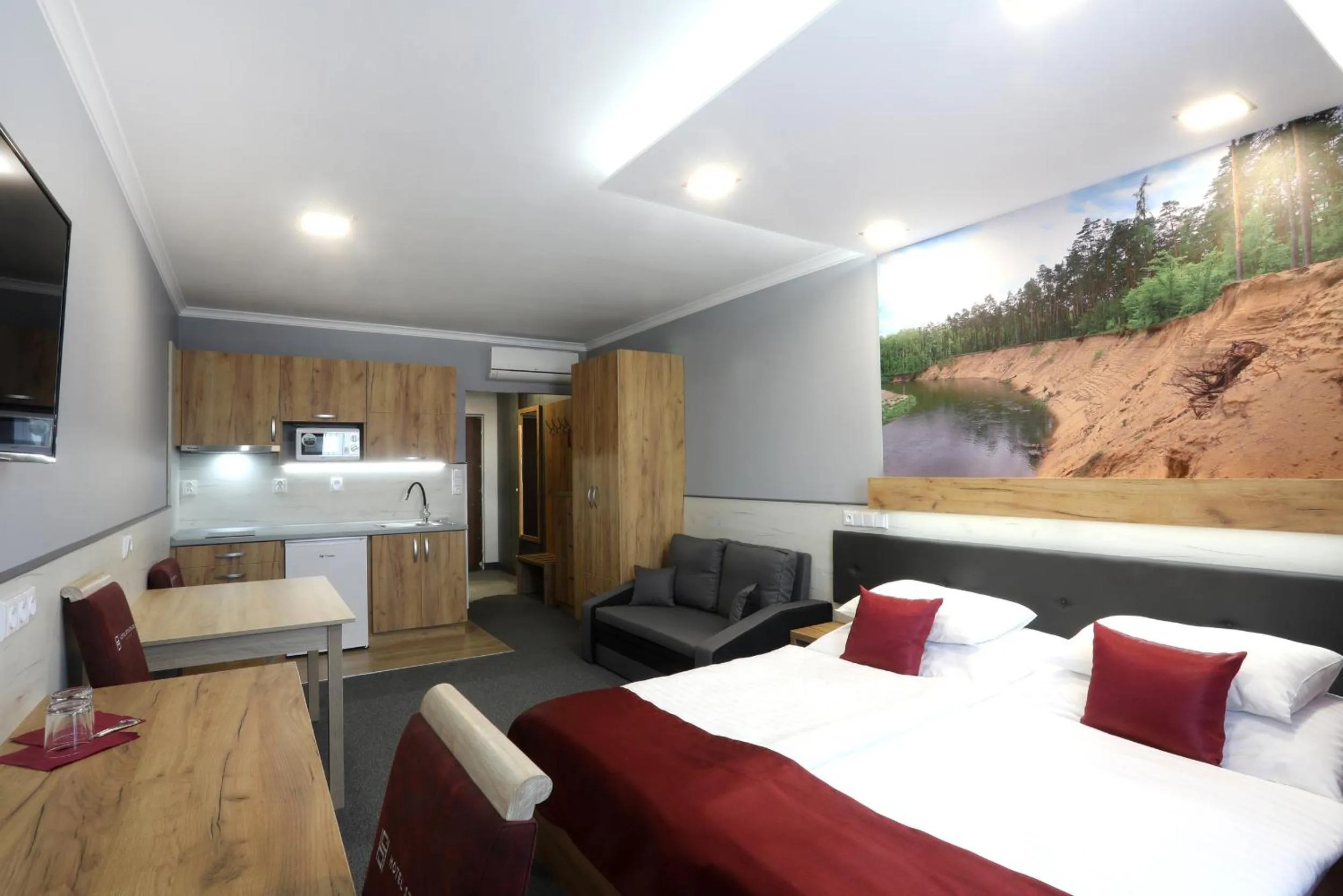 Bed in Hotel Strážnice