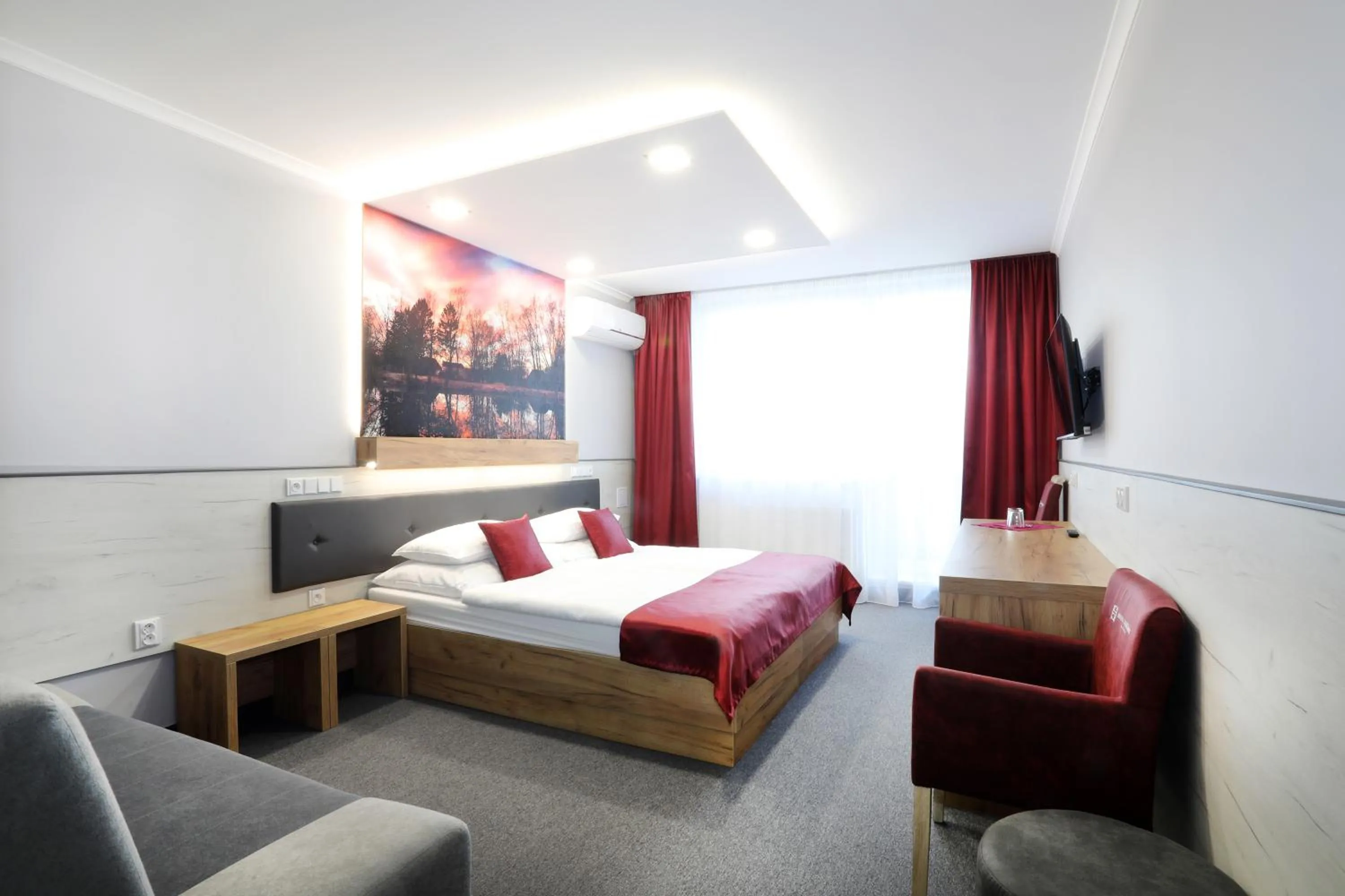 Bed in Hotel Strážnice