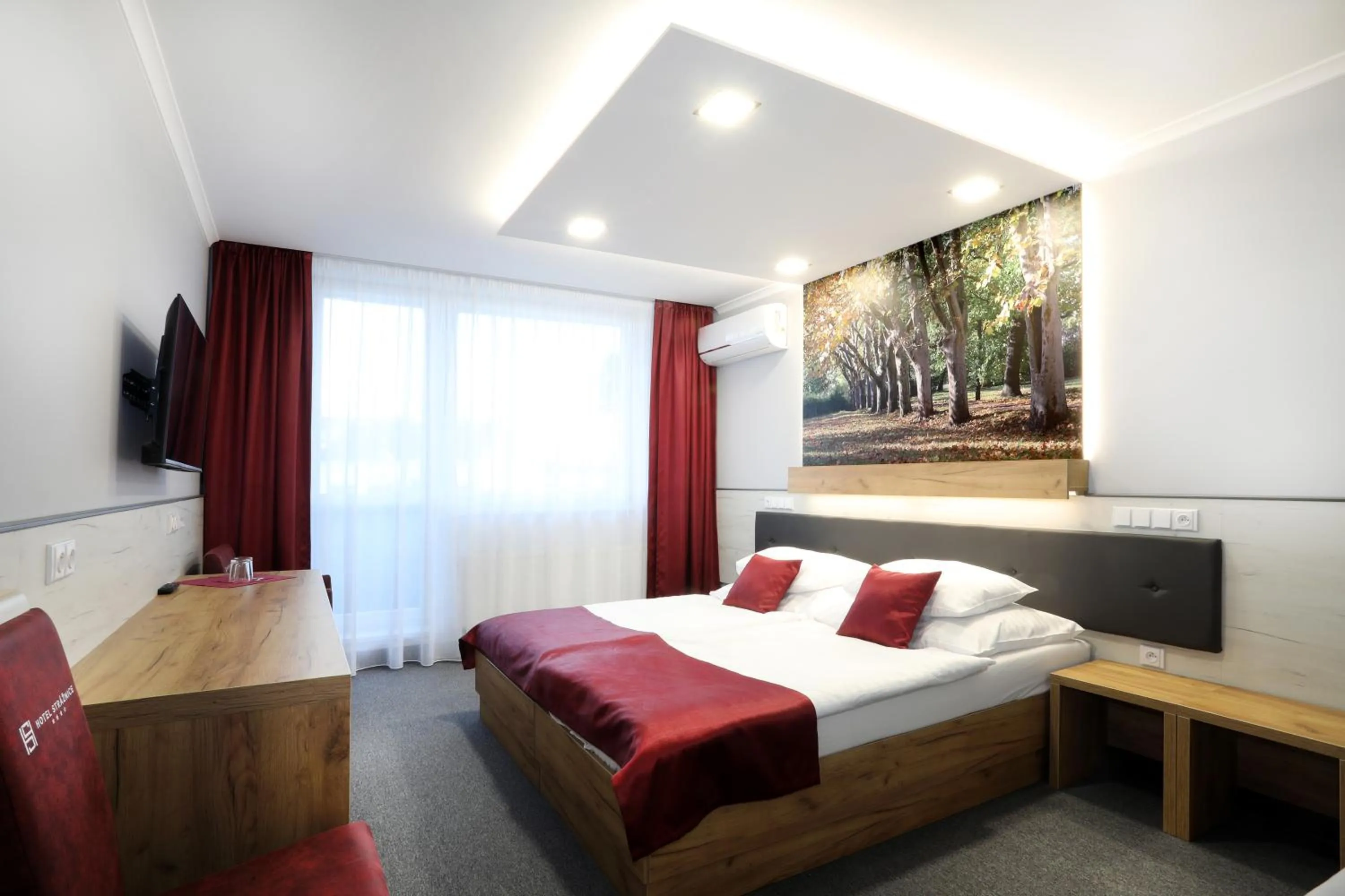 Bed in Hotel Strážnice