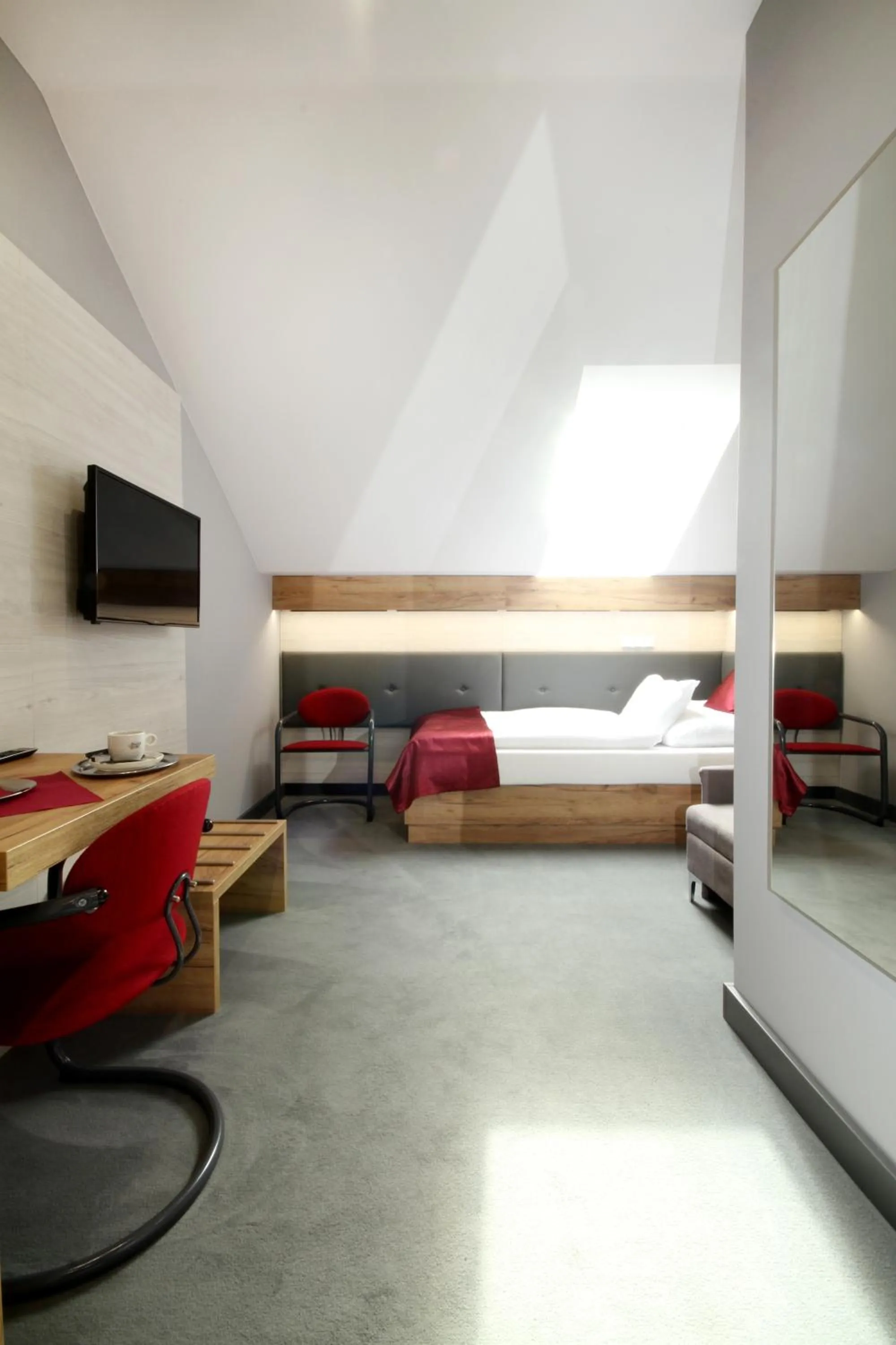 Bed in Hotel Strážnice