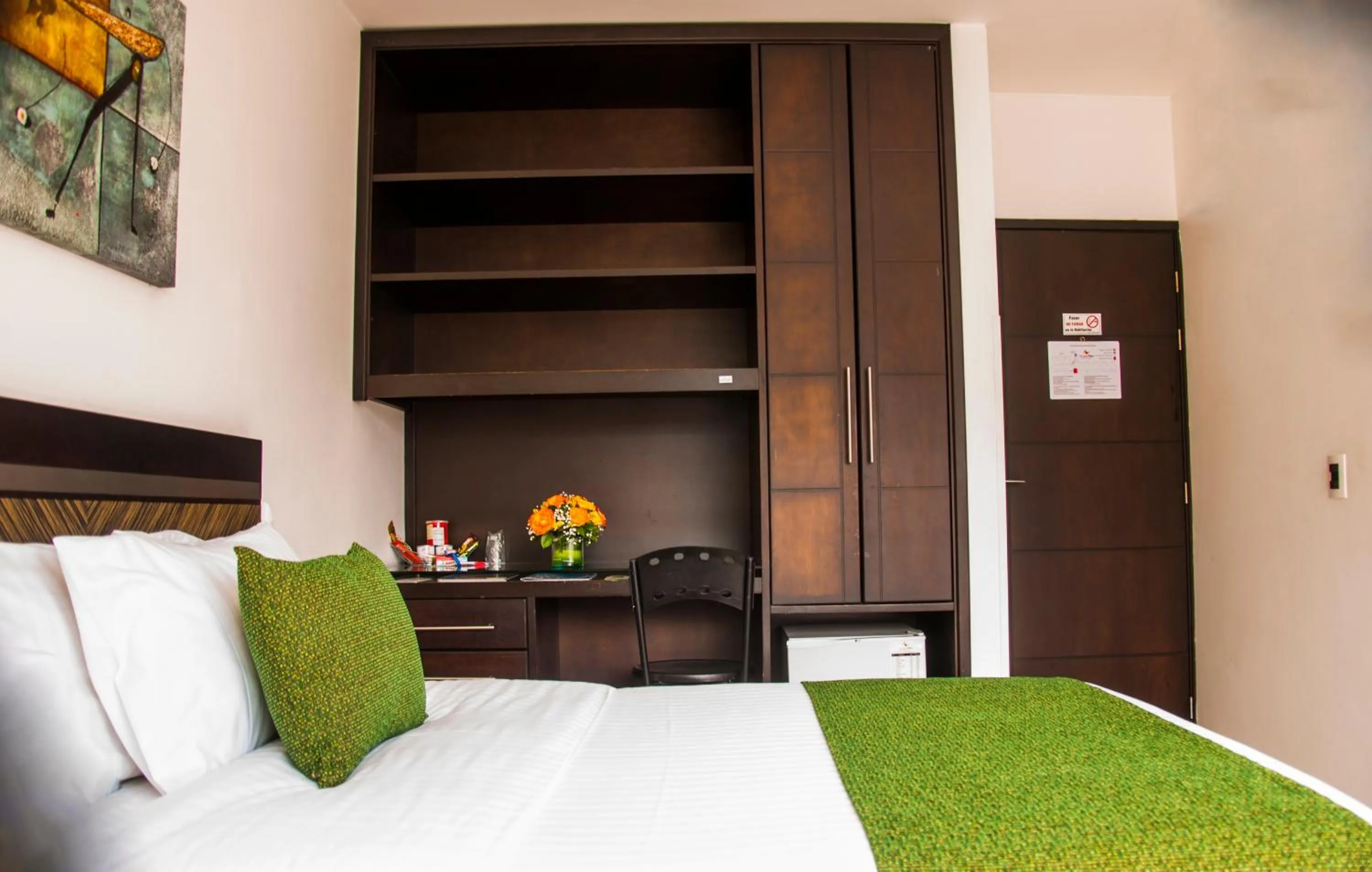 Photo of the whole room, Bed in Hotel San José Plaza