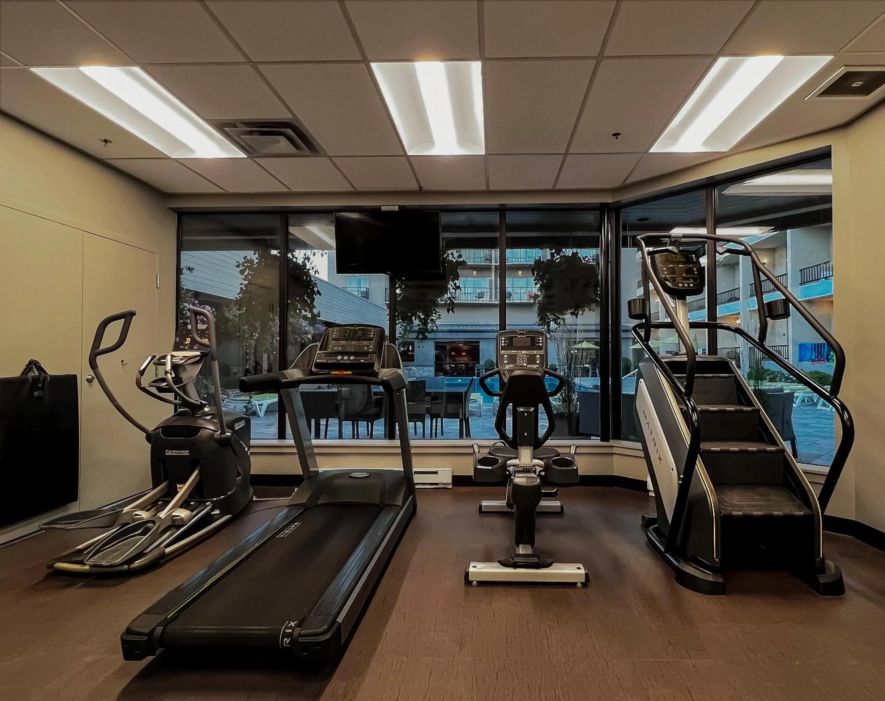 Fitness centre/facilities in Coast Capri Hotel