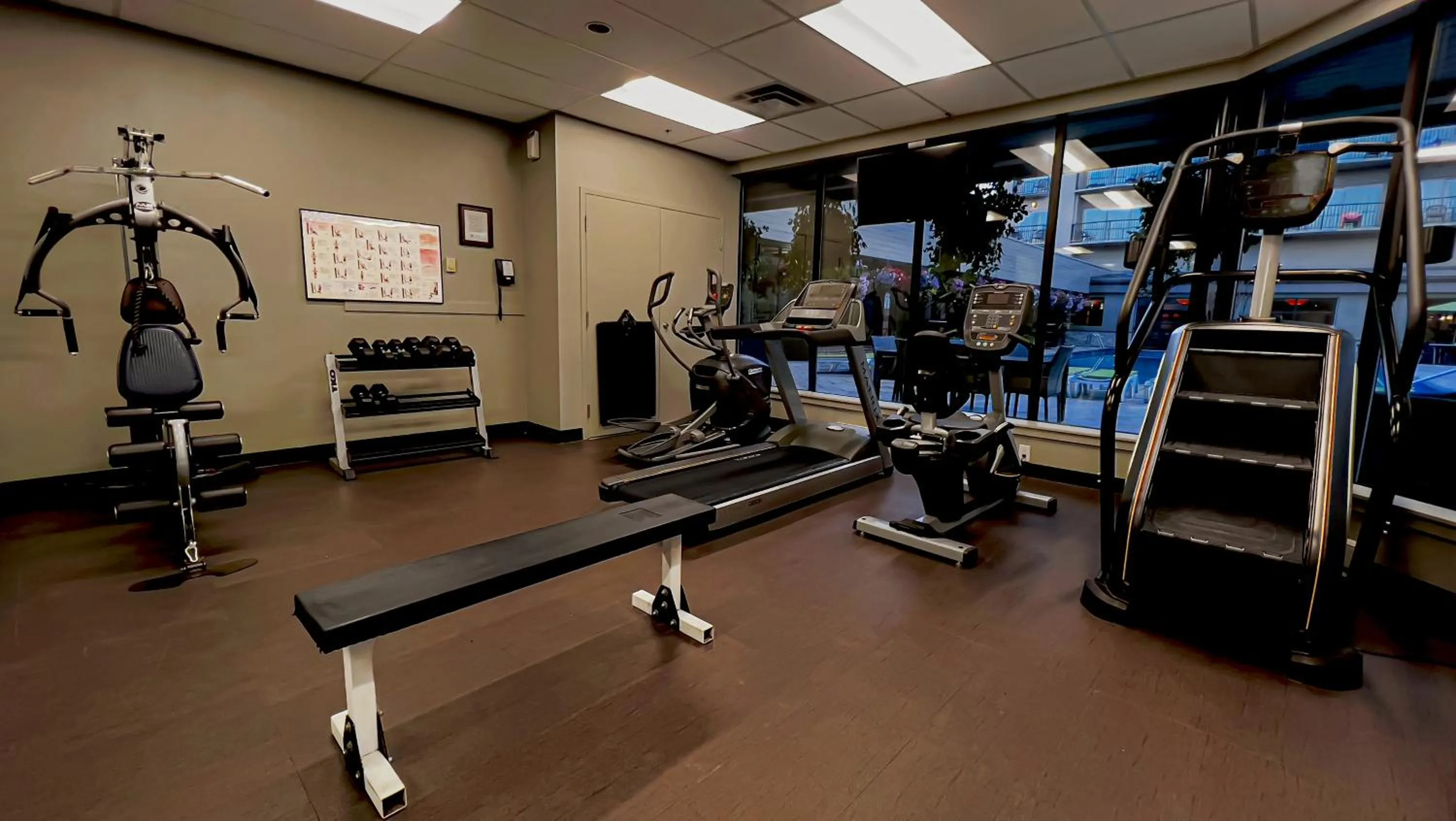 Fitness centre/facilities in Coast Capri Hotel