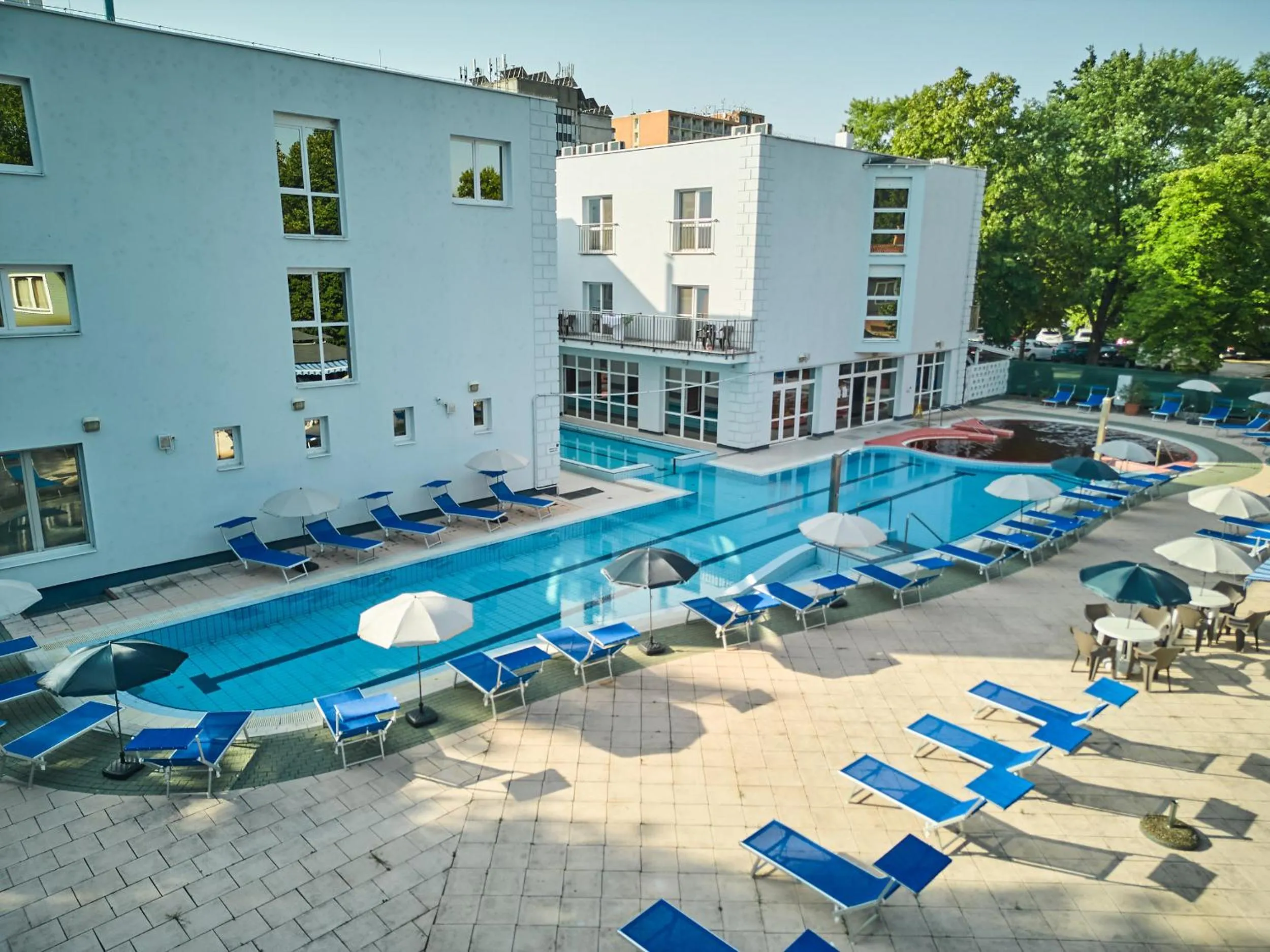 Swimming pool in Hotel Silver