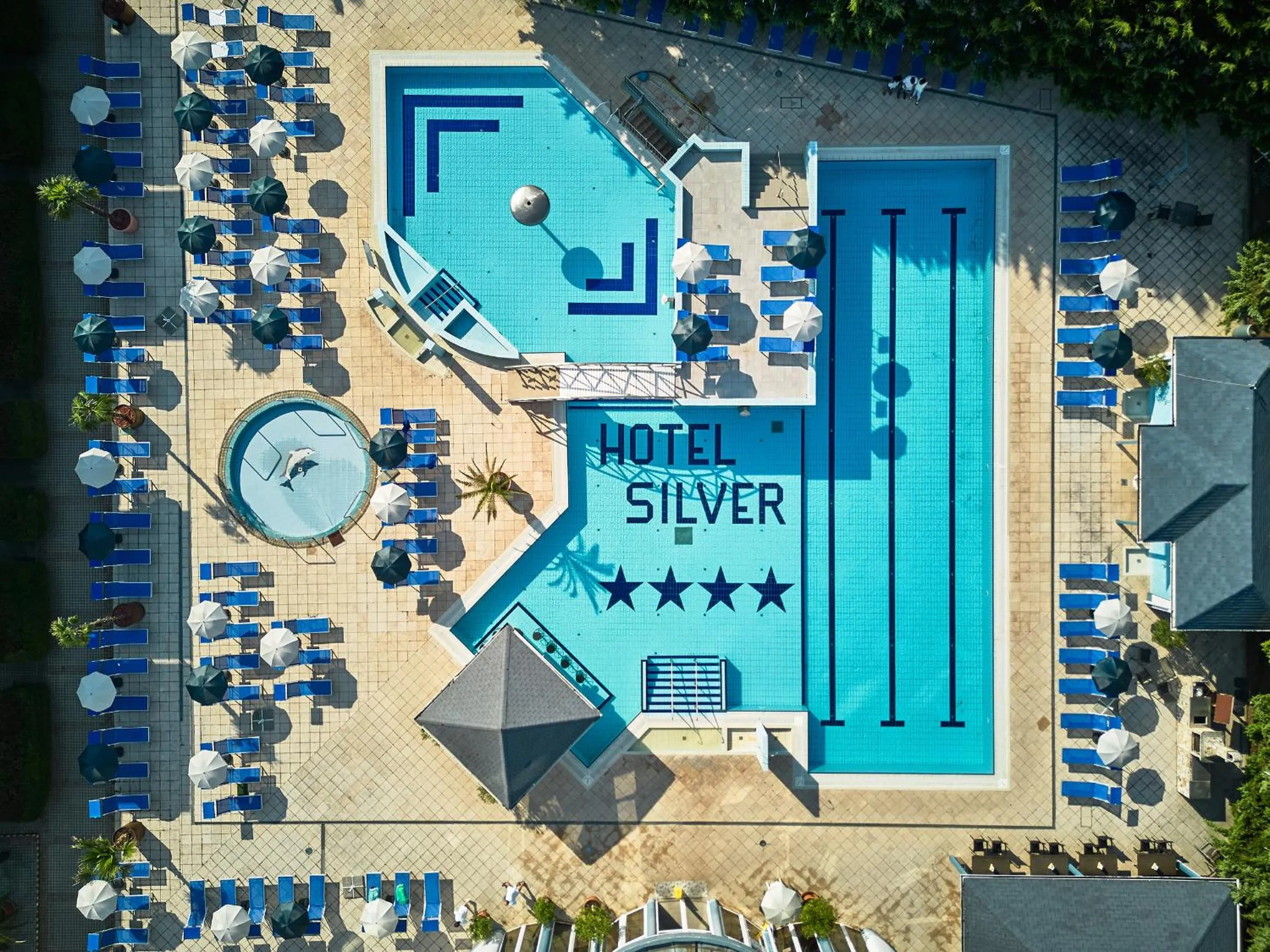Swimming pool in Hotel Silver