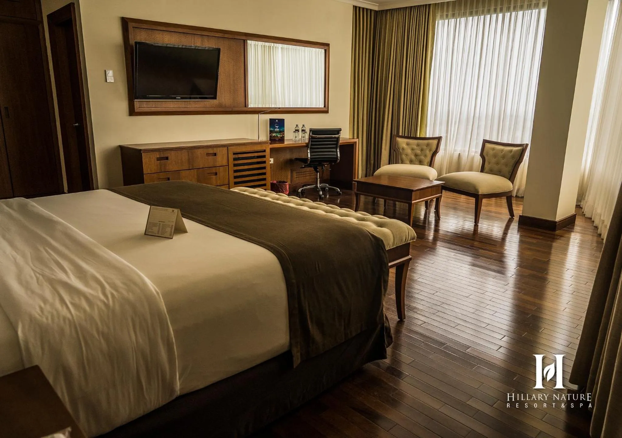 Bed in Hillary Nature Resort & Spa All Inclusive