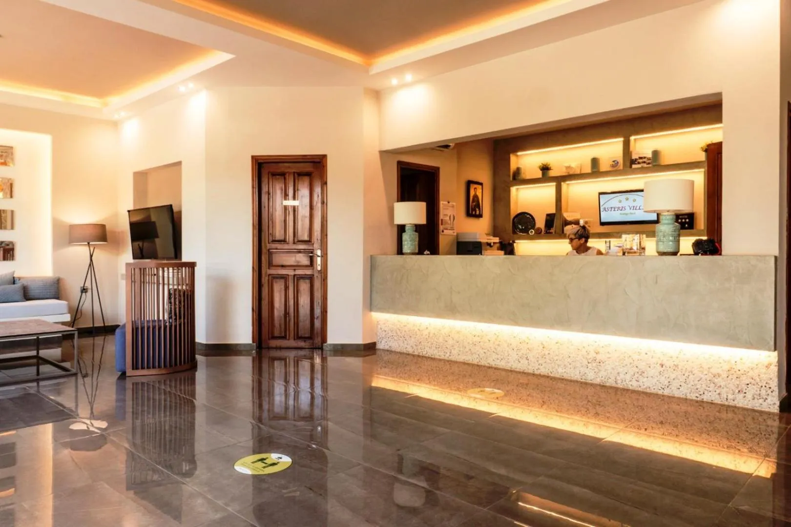 Lobby or reception in Asteris Village