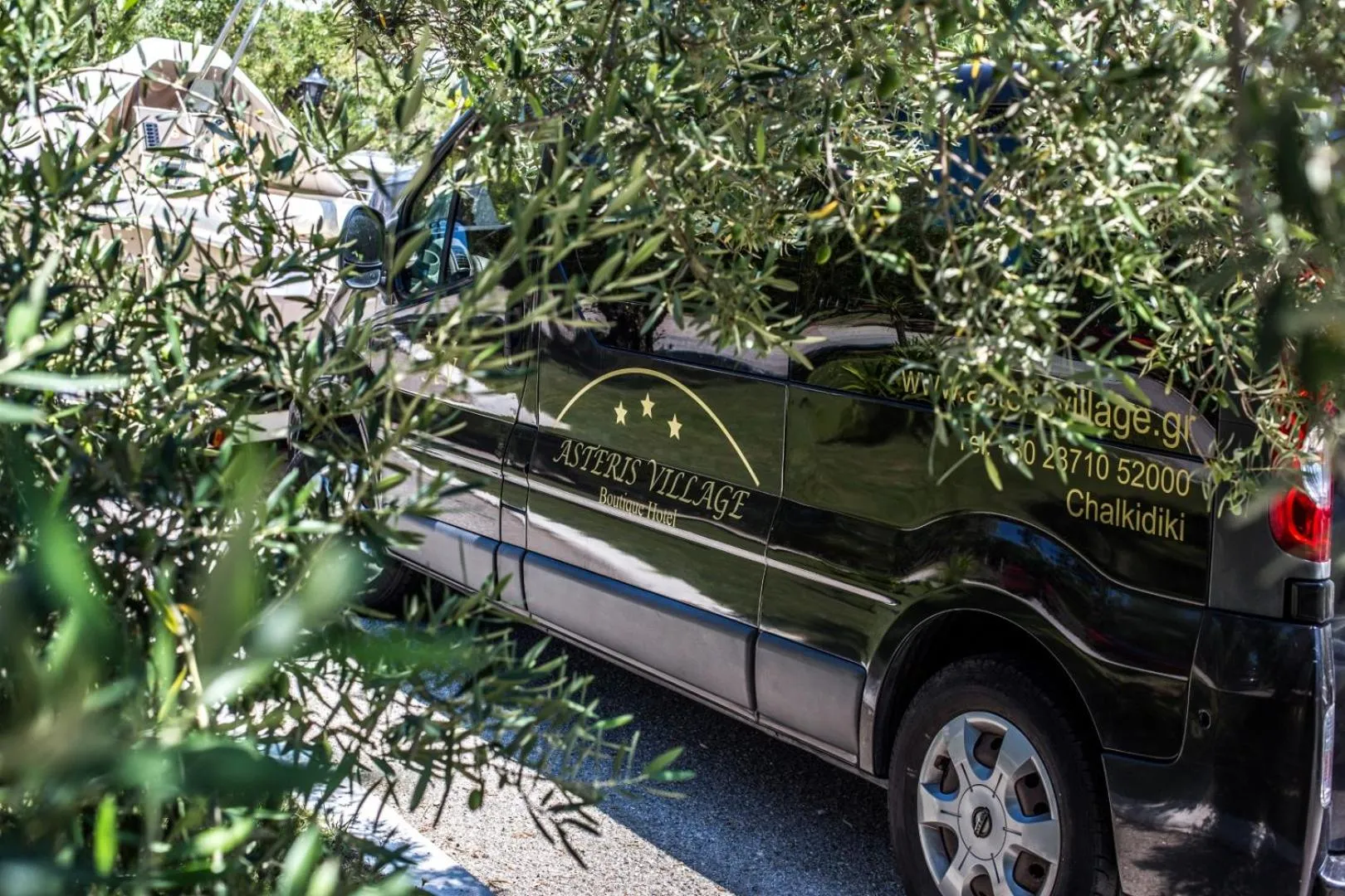 shuttle in Asteris Village