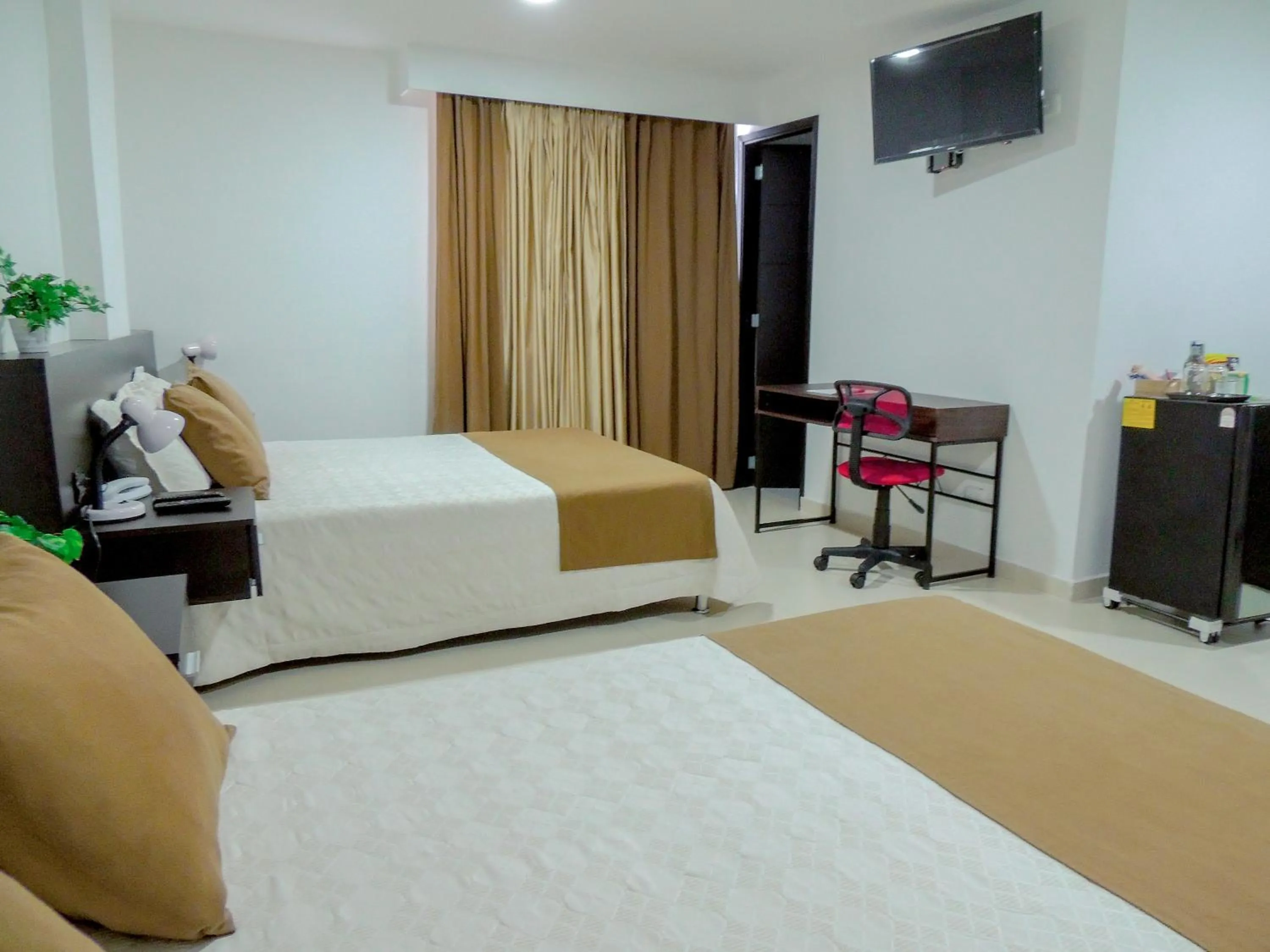 Bed in Hotel San Martin