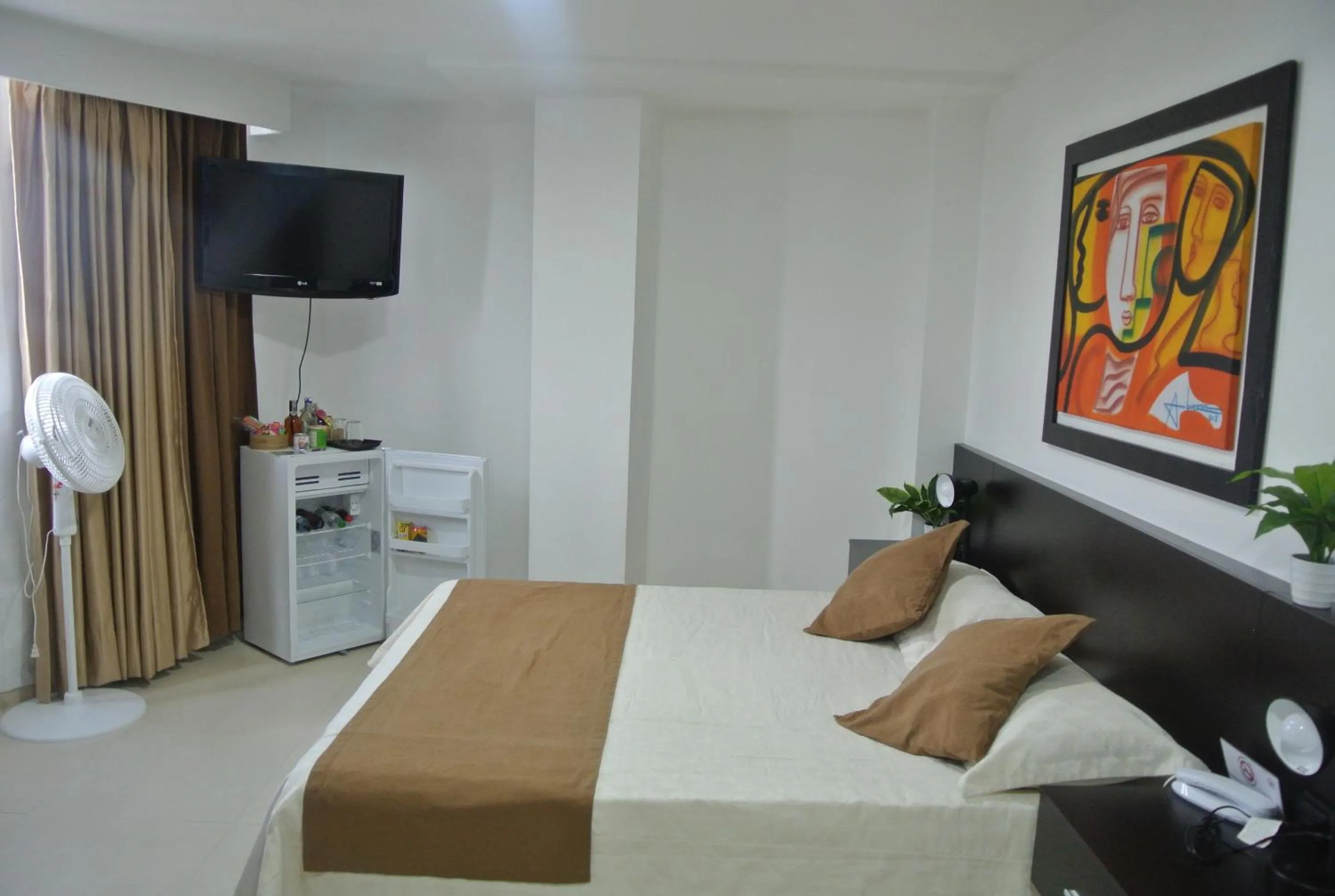 Bed in Hotel San Martin