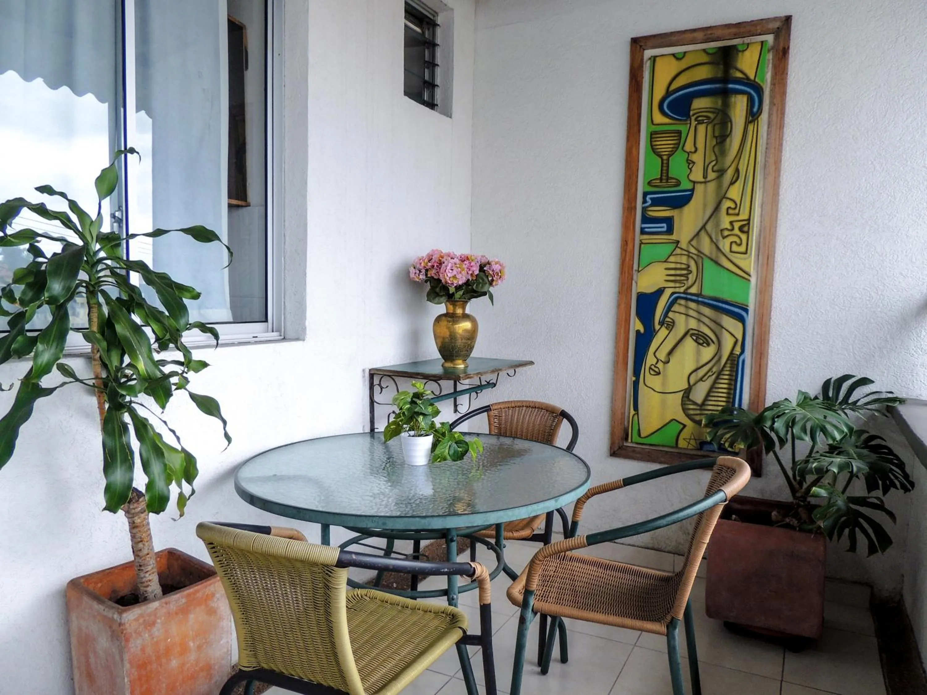 Balcony/Terrace in Hotel San Martin