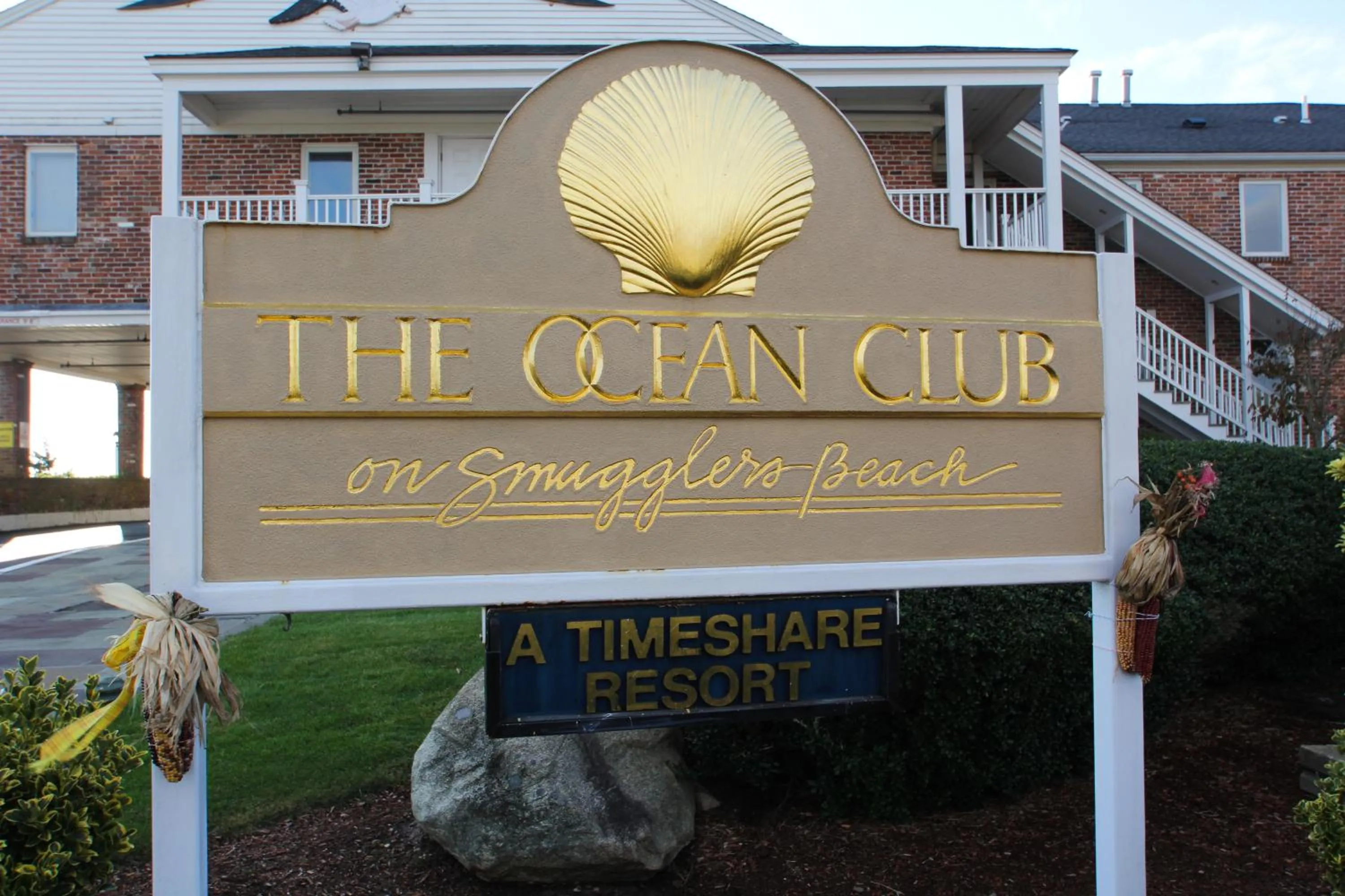 Property logo or sign in Ocean Club on Smuggler's Beach