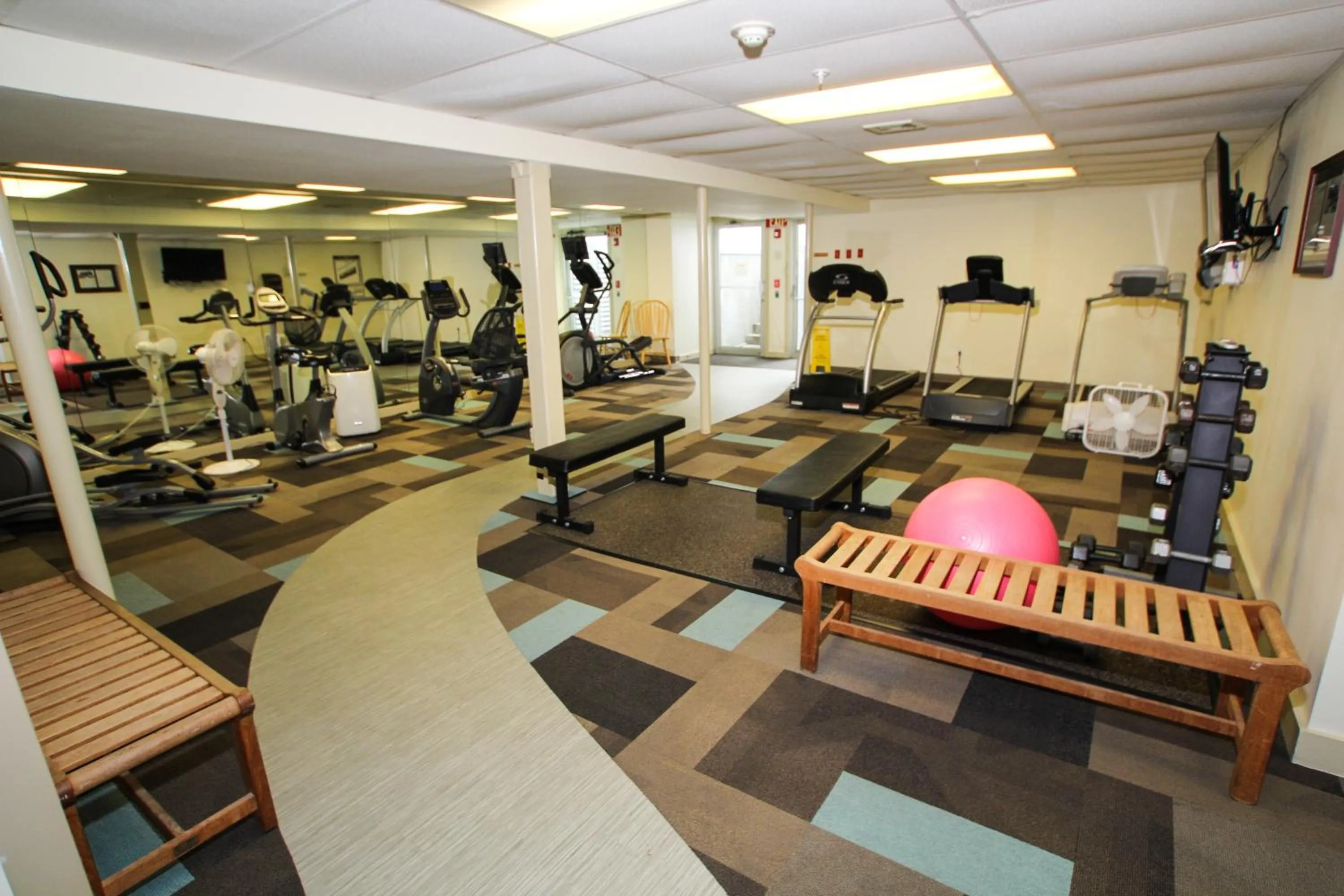 Fitness centre/facilities in Ocean Club on Smuggler's Beach