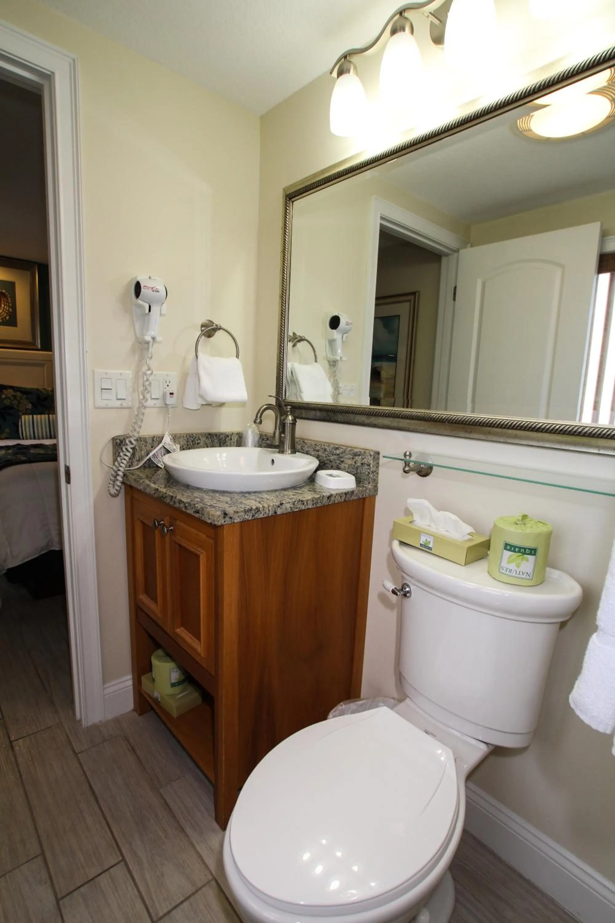 Bathroom in Ocean Club on Smuggler's Beach