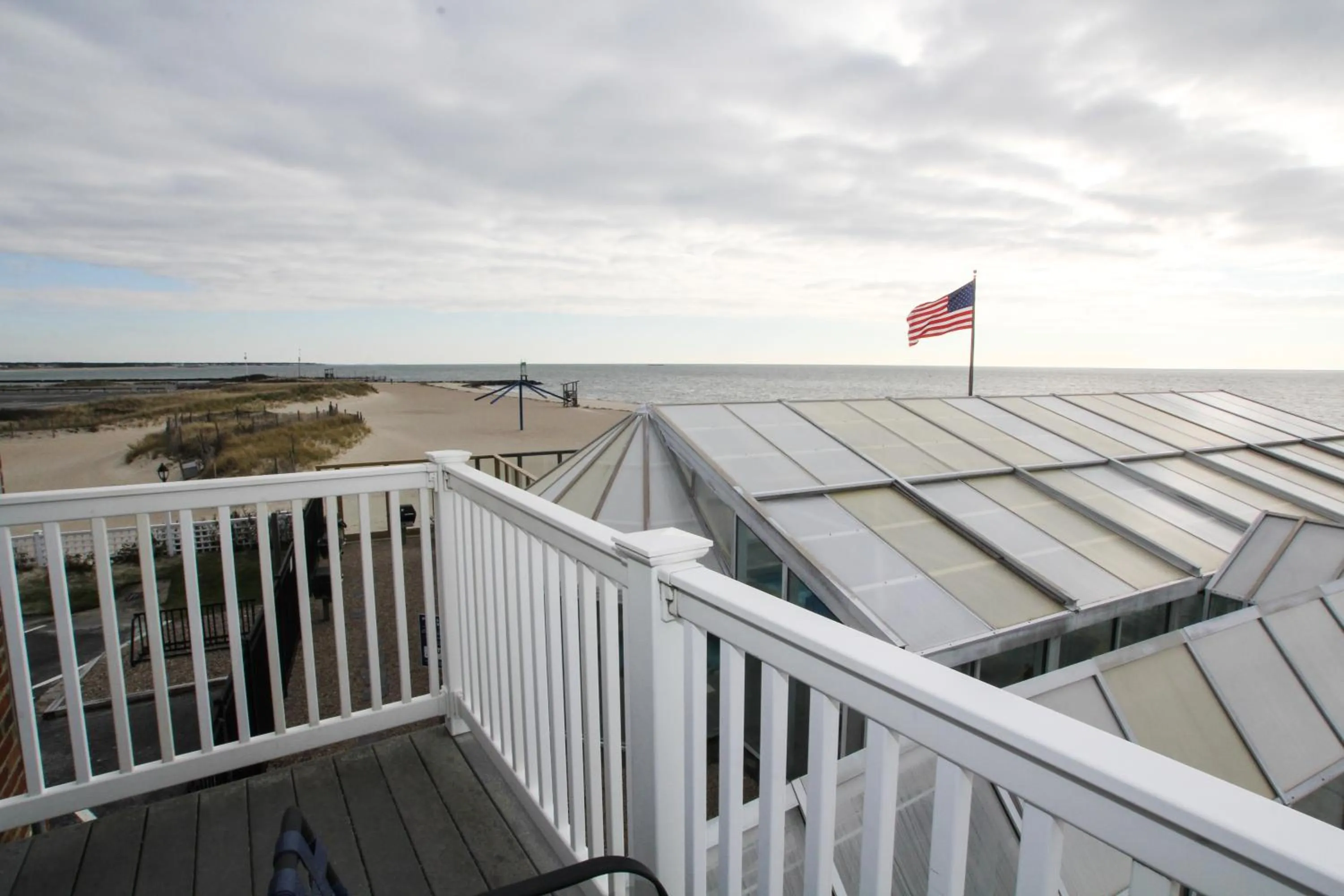 Balcony/Terrace in Ocean Club on Smuggler's Beach