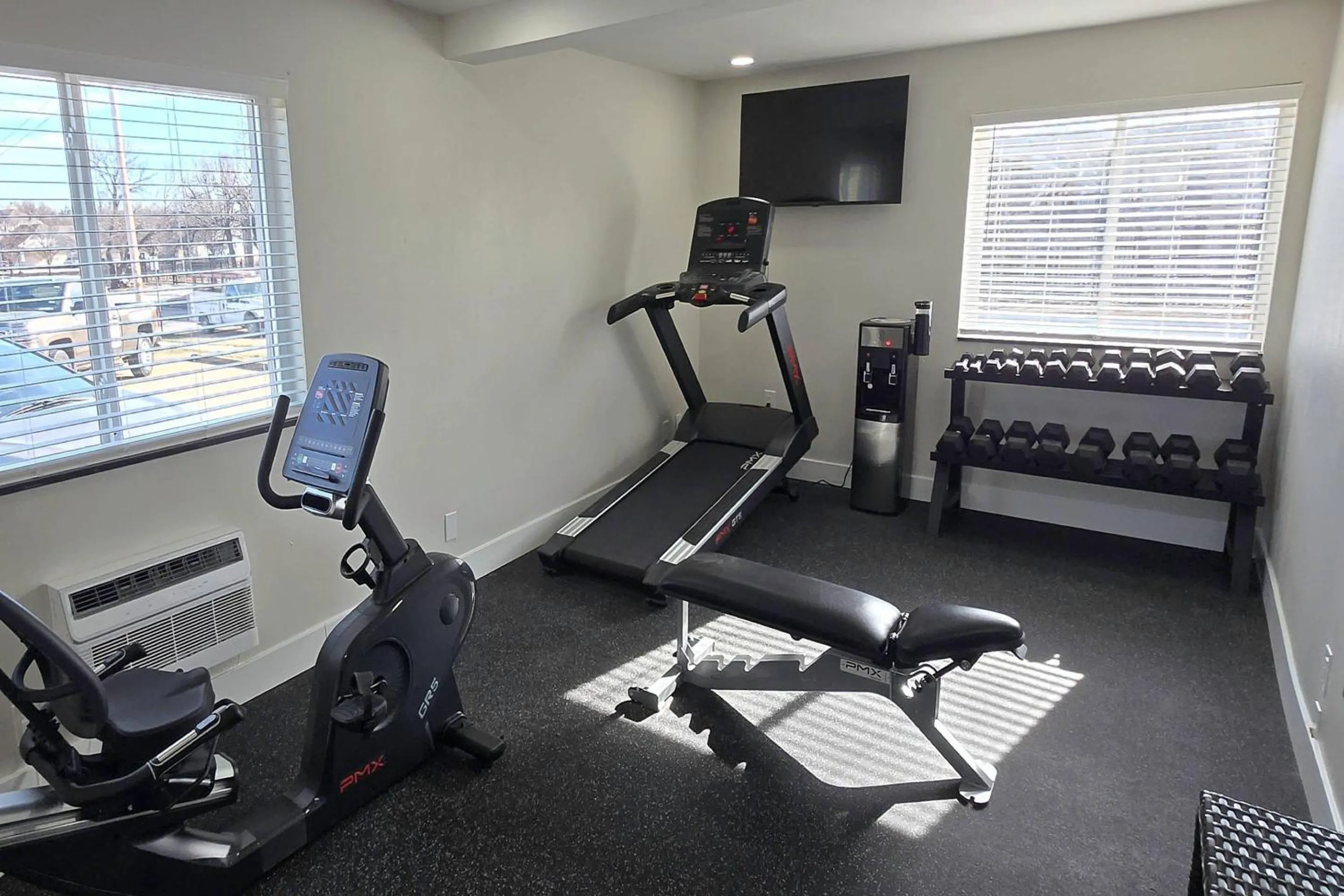 Fitness centre/facilities in Quality Inn Ponca City