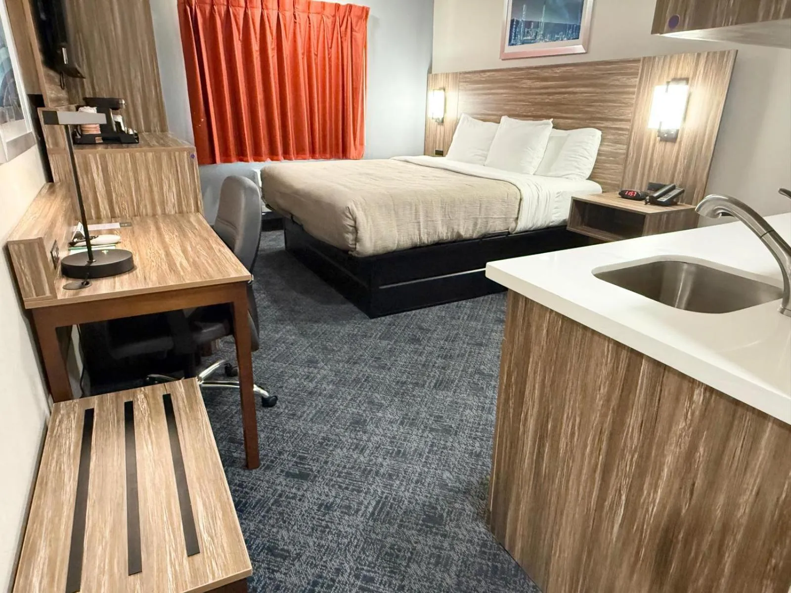 Bed in Quality Inn Ponca City