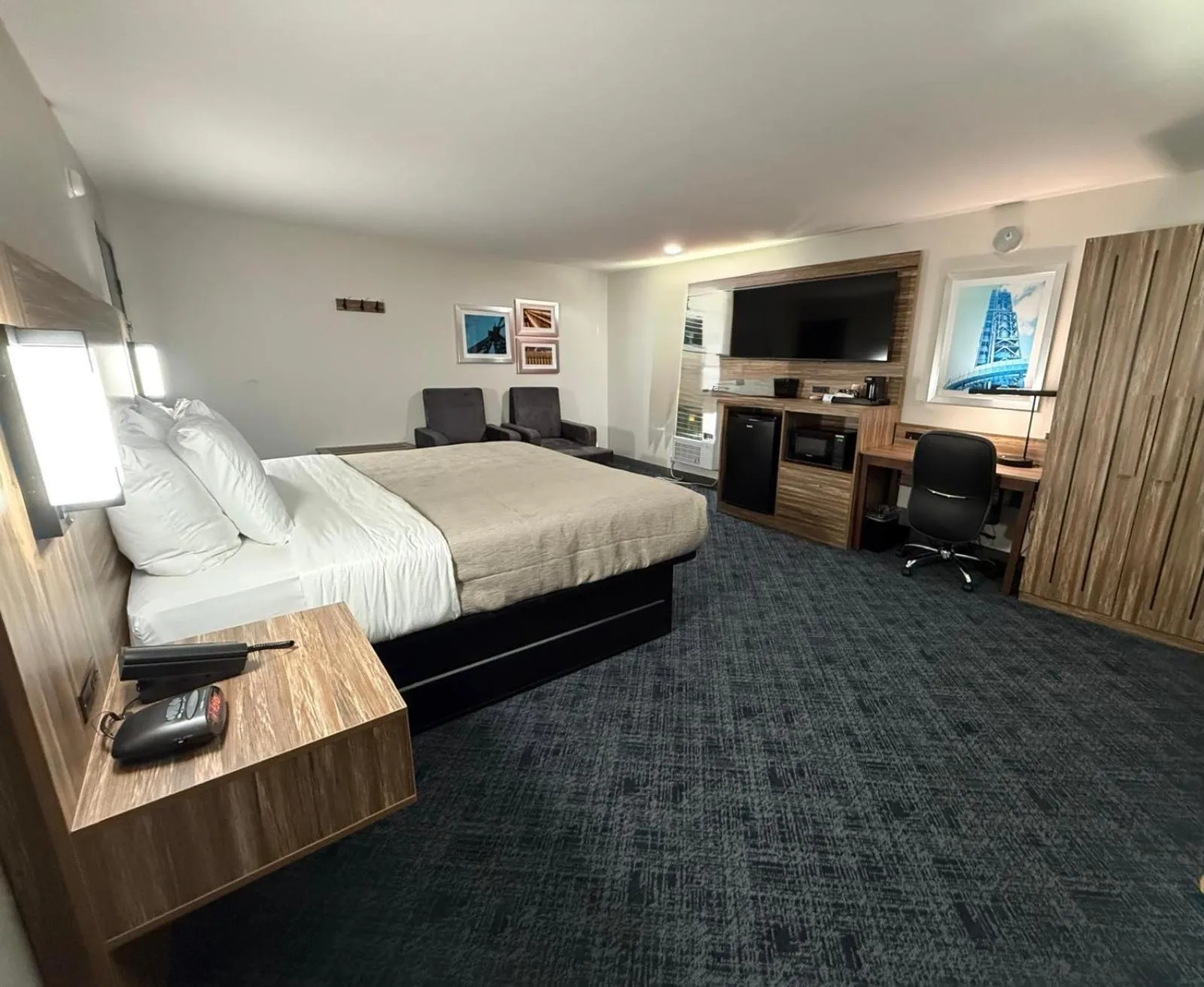 Bed in Quality Inn Ponca City