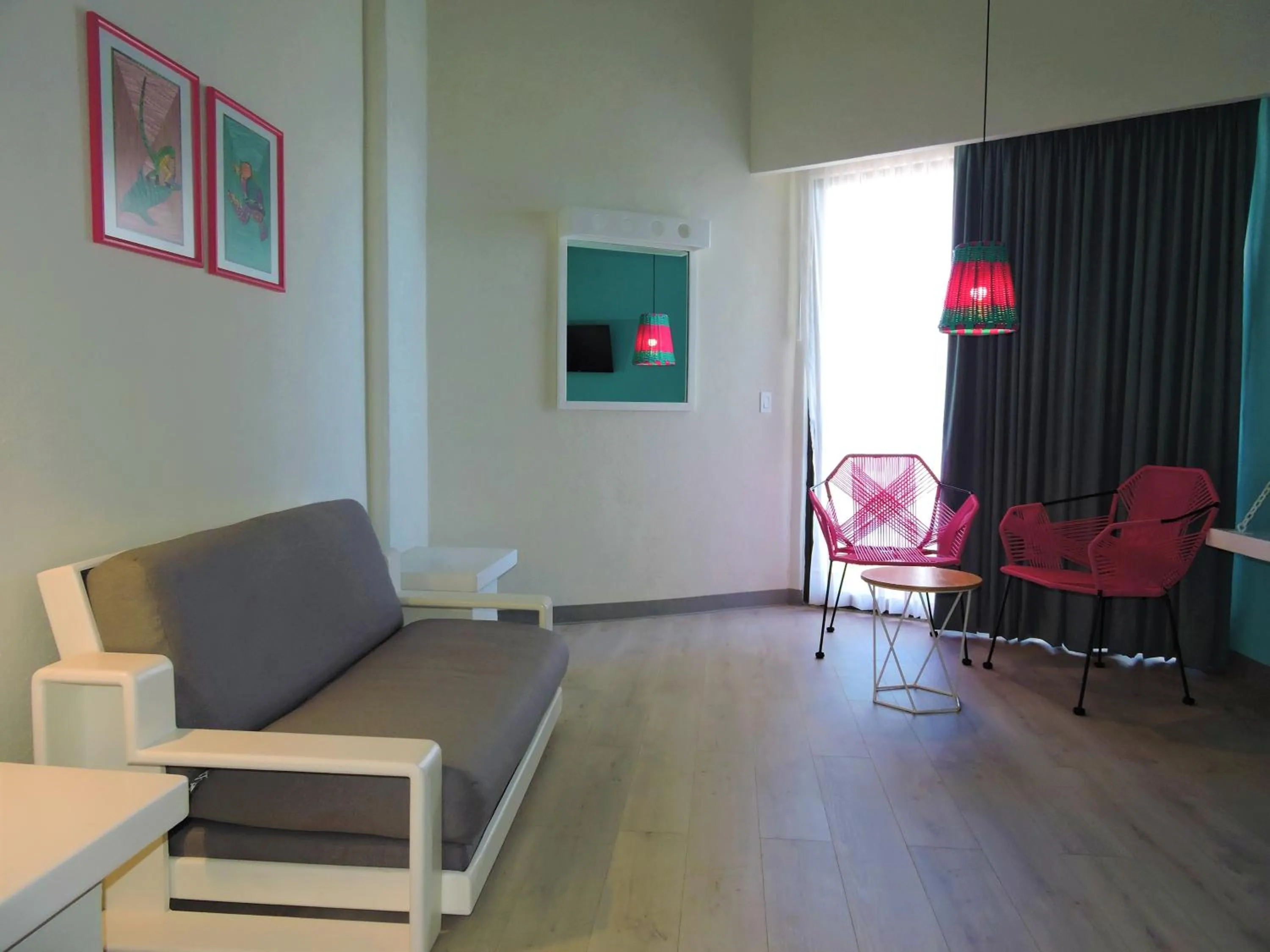 Seating area in Fontan Ixtapa