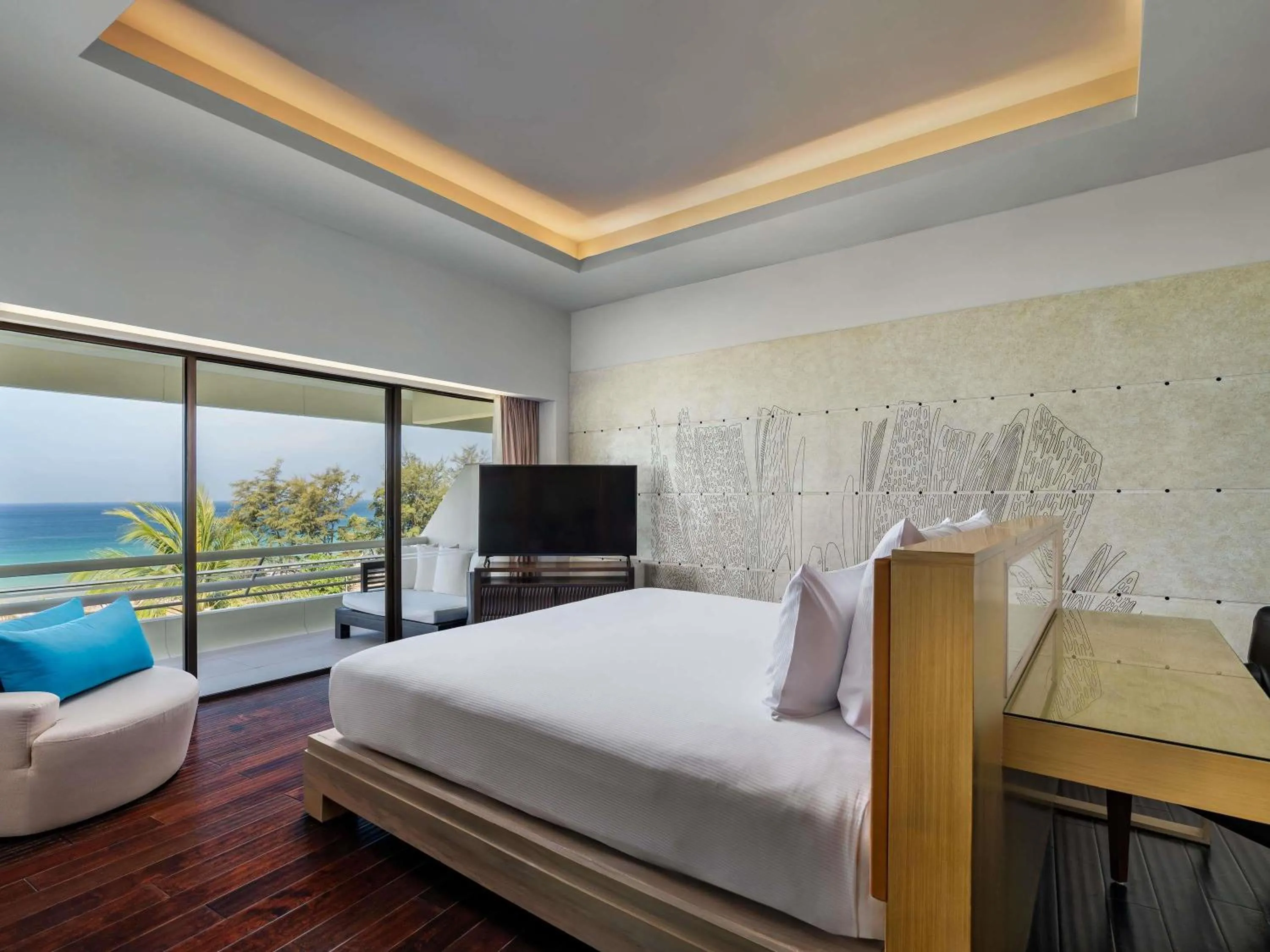 Deluxe Suite with Sea View in Pullman Phuket Karon Beach Resort