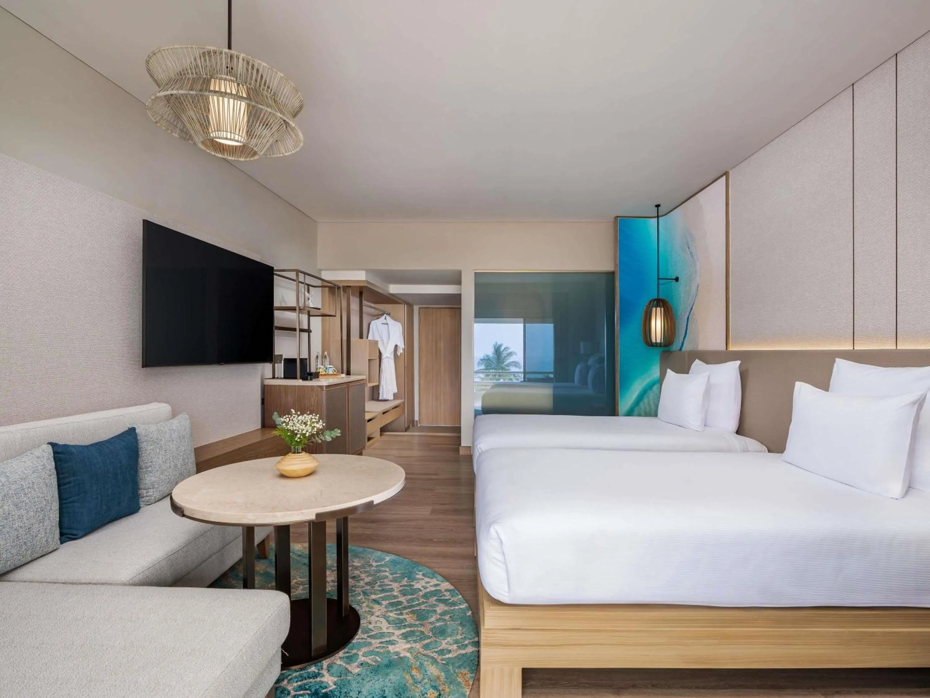 Bedroom, Bed in Pullman Phuket Karon Beach Resort