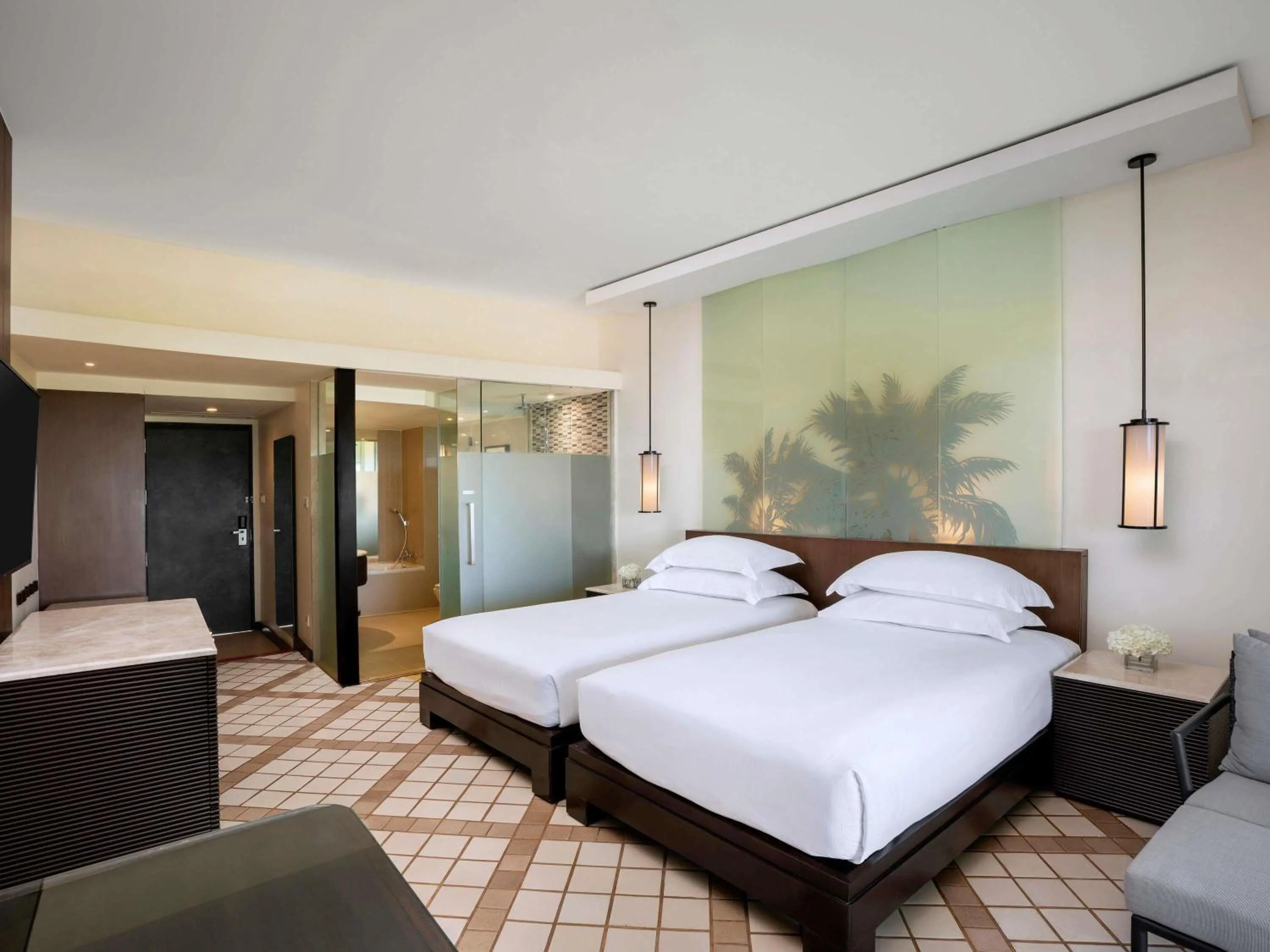 Bedroom, Bed in Pullman Phuket Karon Beach Resort