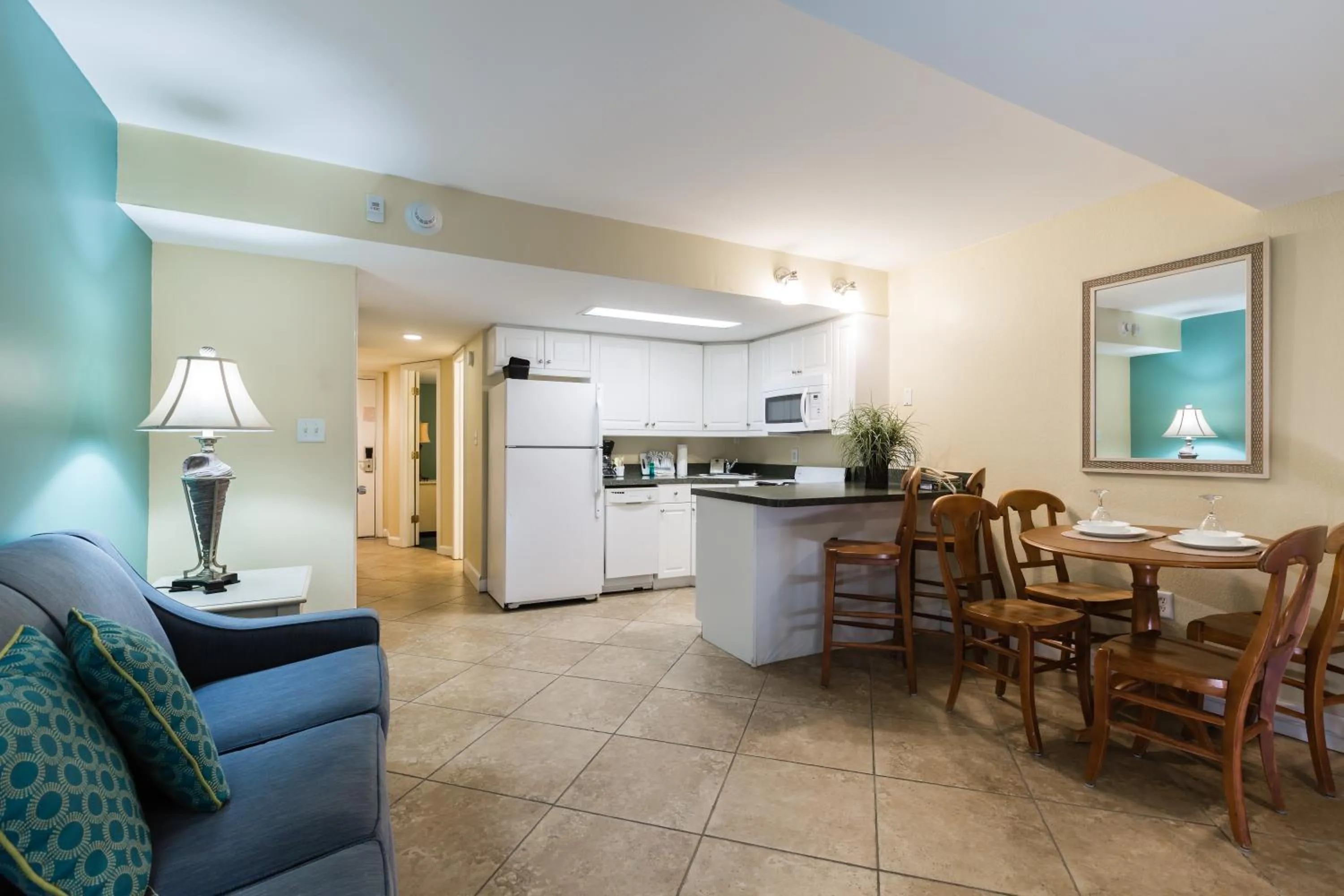 Kitchen or kitchenette in Peppertree By The Sea