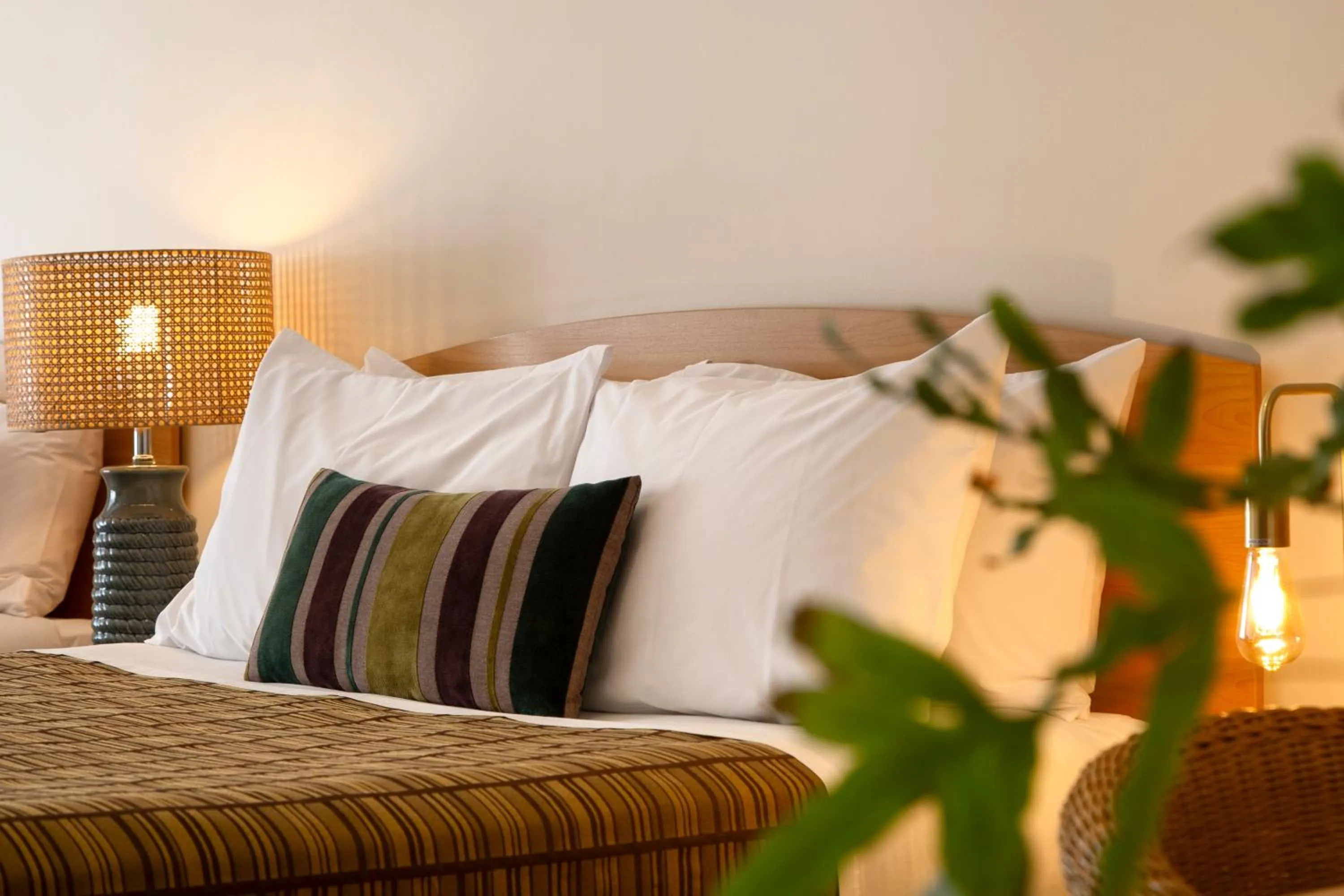 Bed in Greenlane Manor Motel