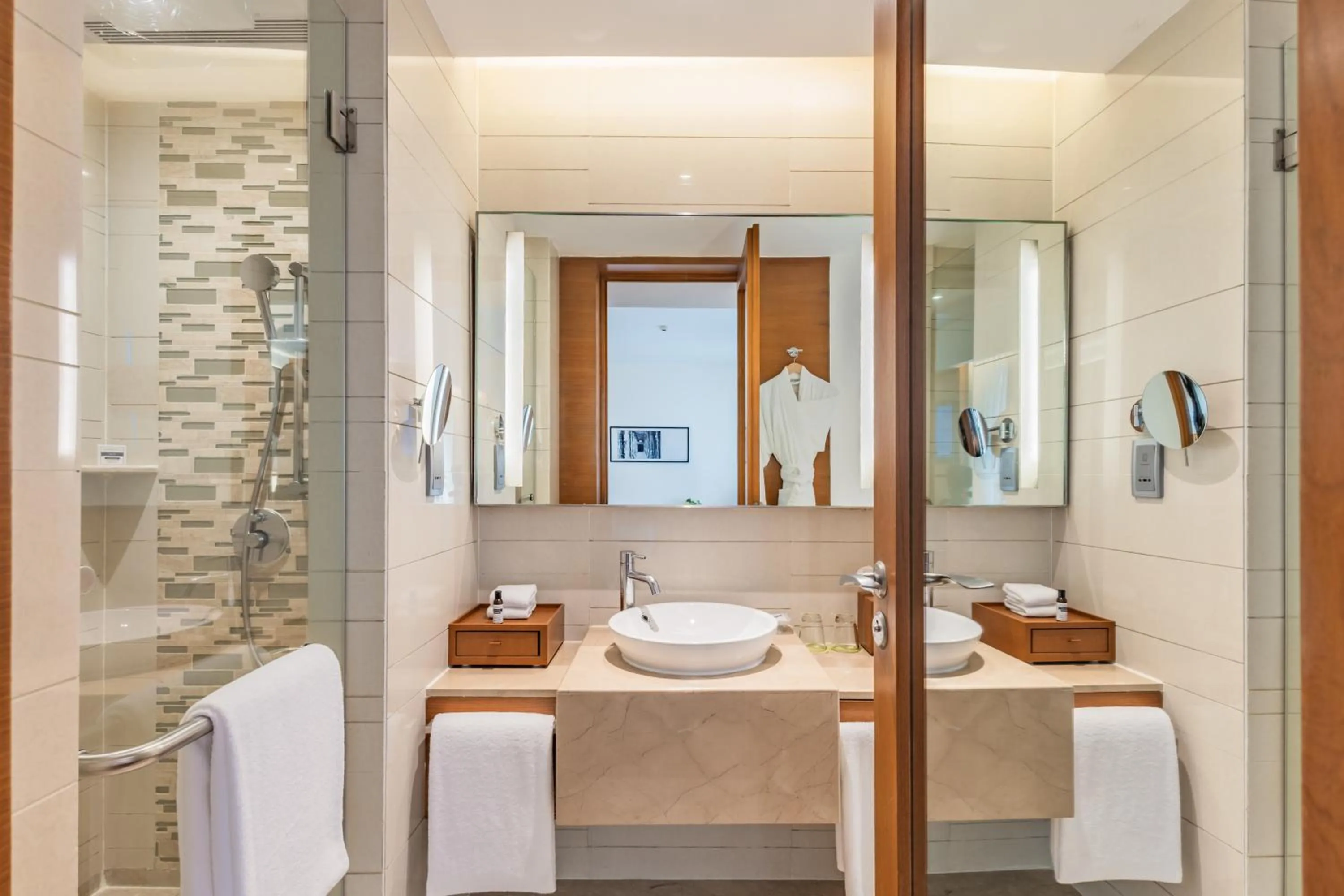 Bathroom in Hyatt Pune