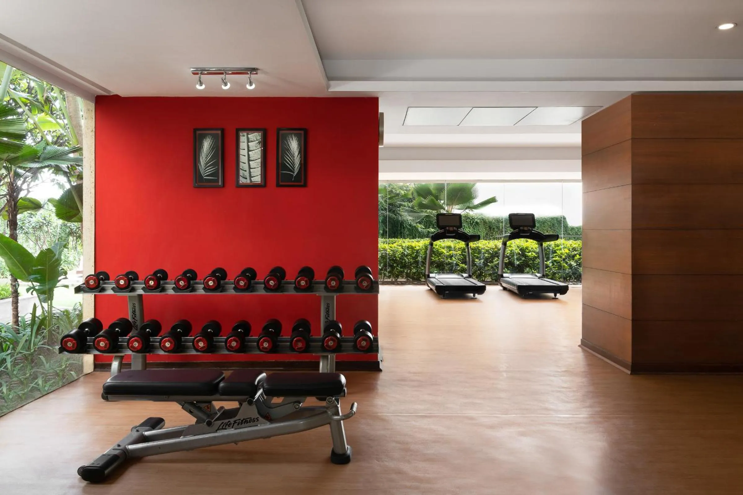 Fitness centre/facilities in Hyatt Pune