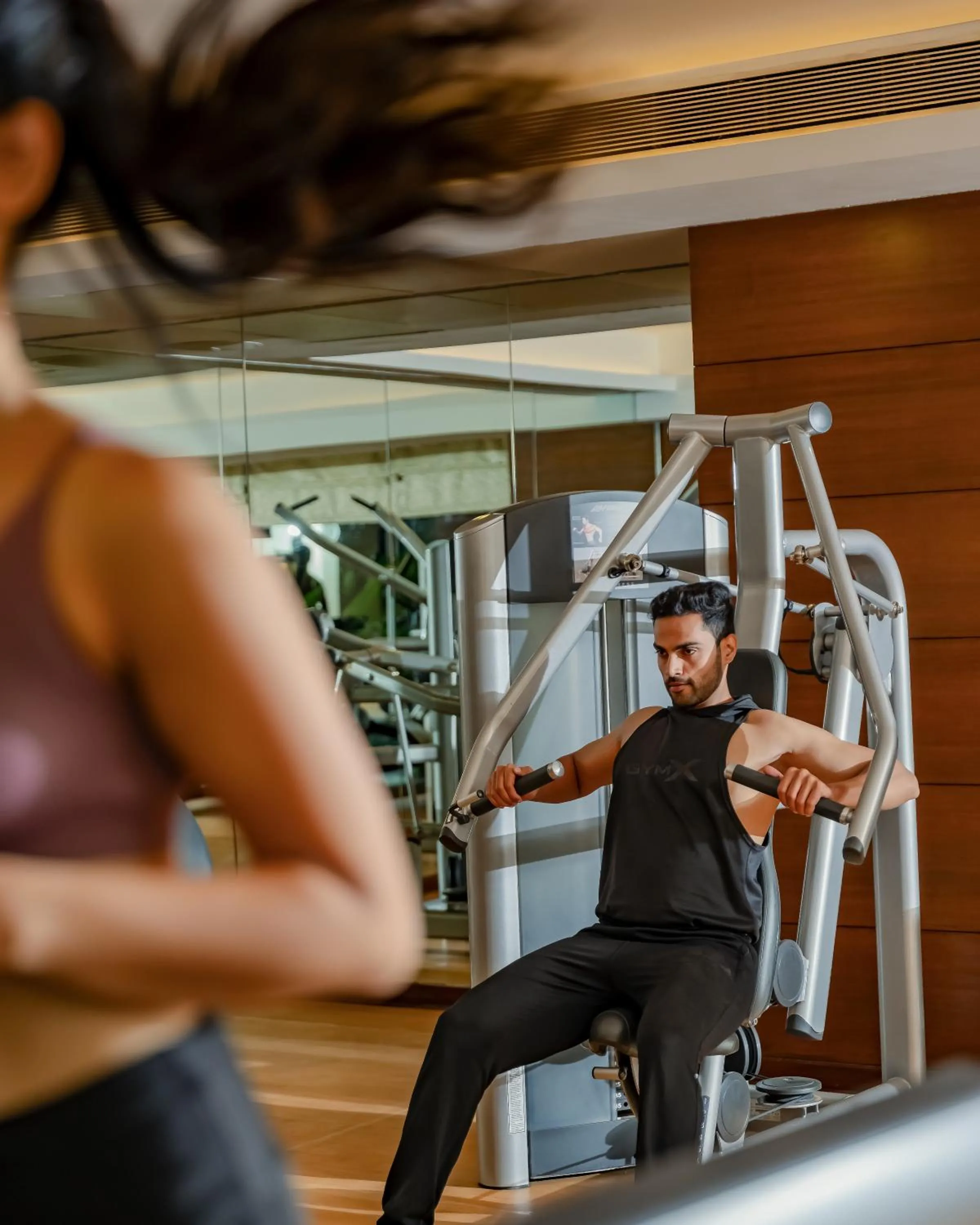 Fitness centre/facilities in Hyatt Pune