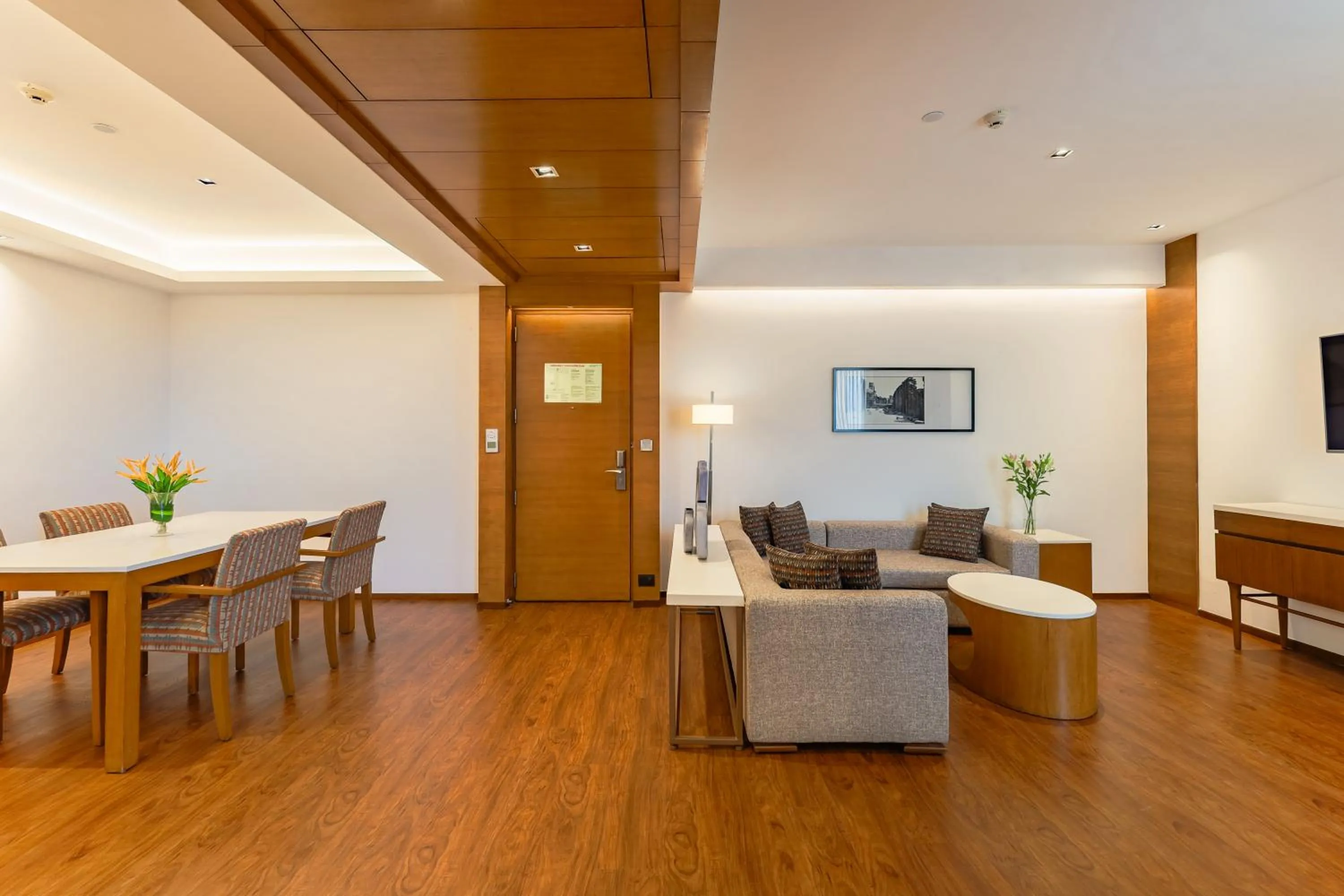 Living room in Hyatt Pune